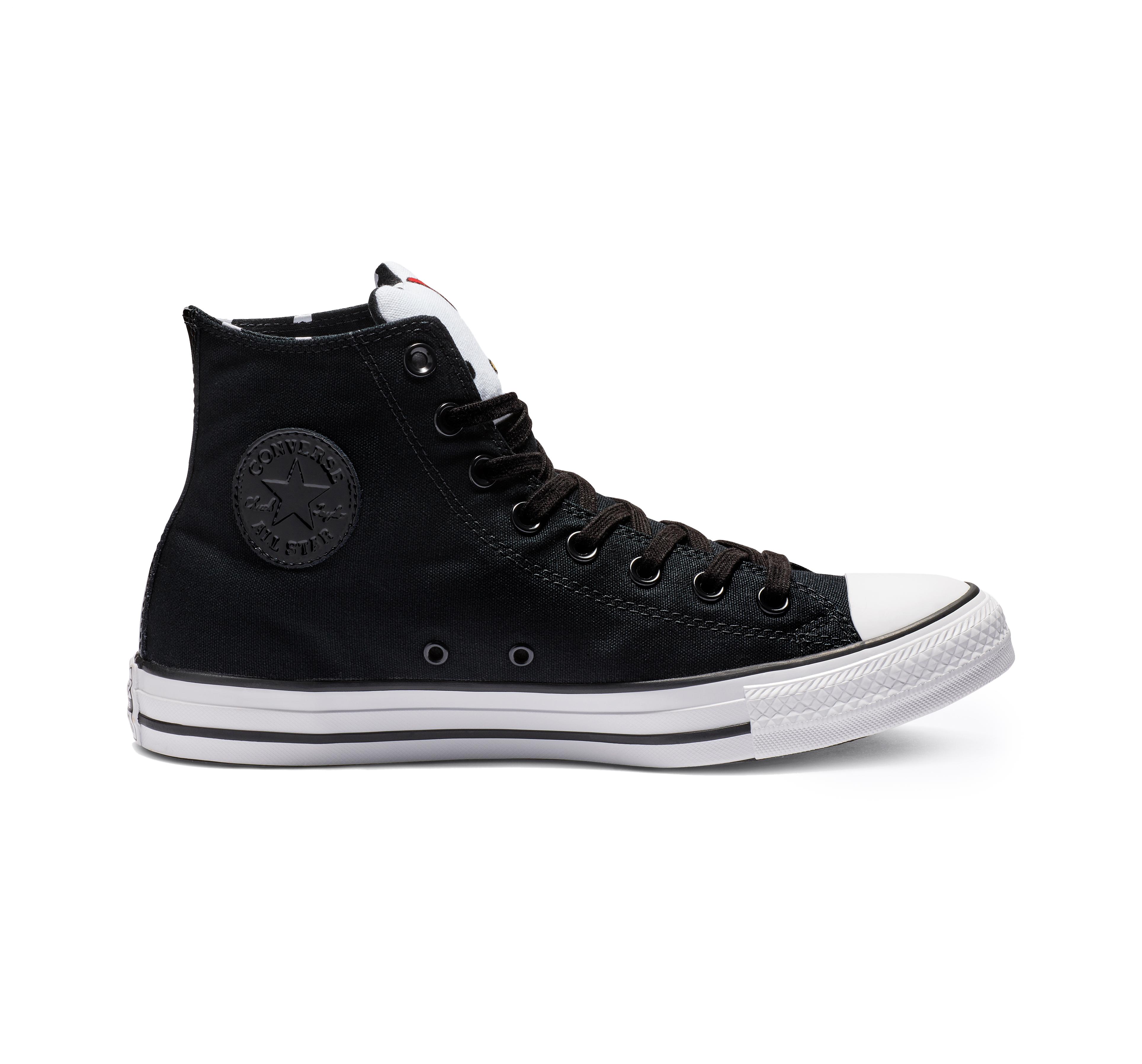 Converse X Hello Kitty Chuck Taylor All Star High Top in Black for Men ...