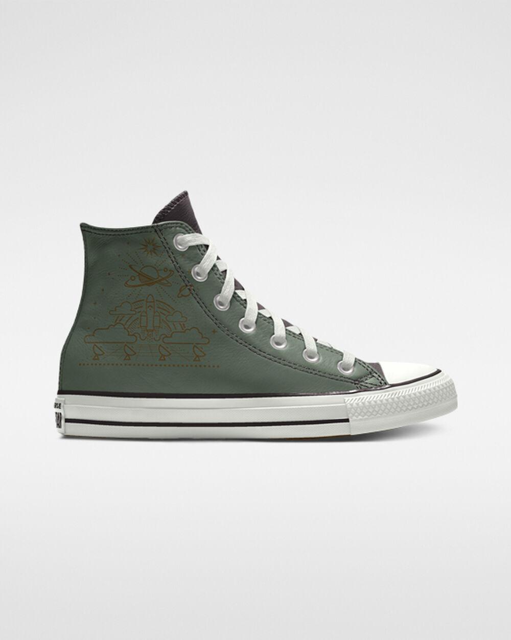 converse custom chuck taylor all star leather high top