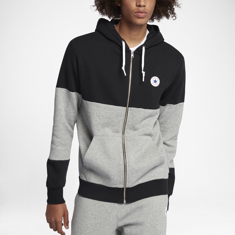 mens converse sleeveless hoodie