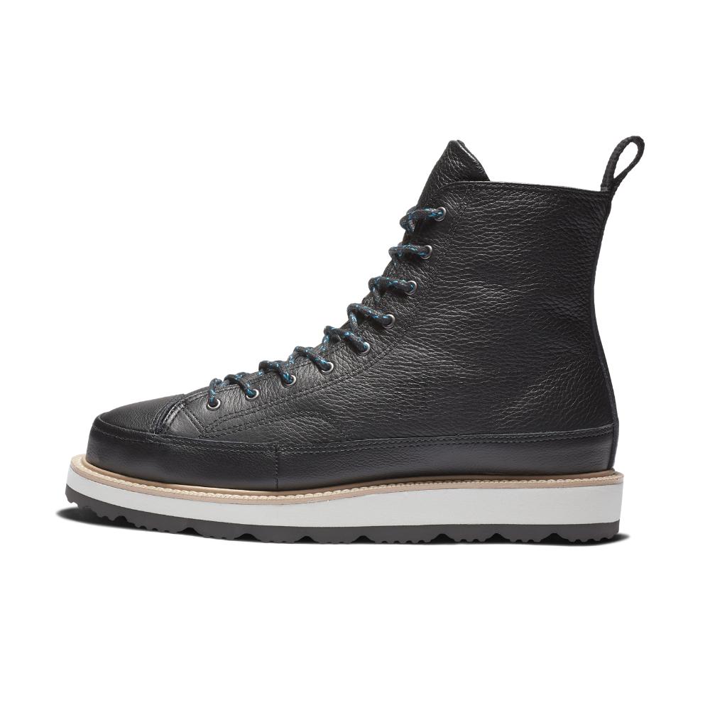 Converse Leather Ct Crafted Boots in Black for Men | Lyst