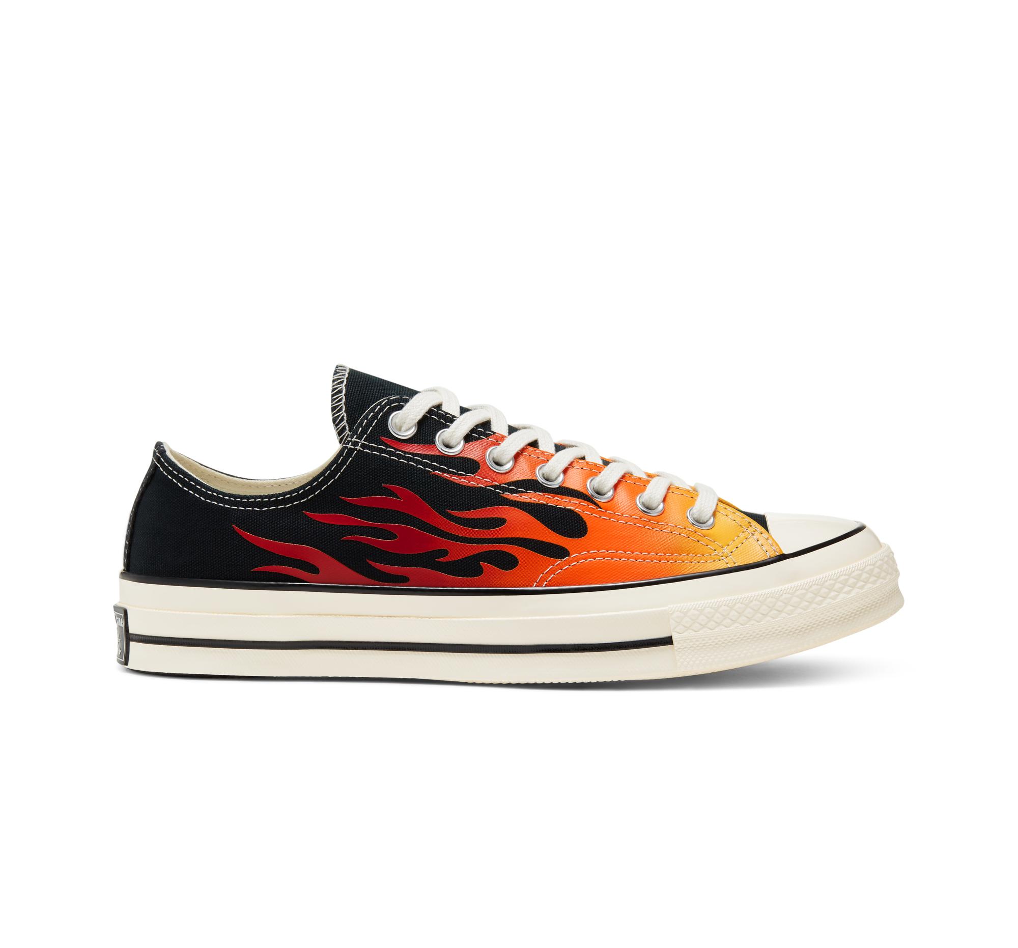 converse chuck 70 flame low