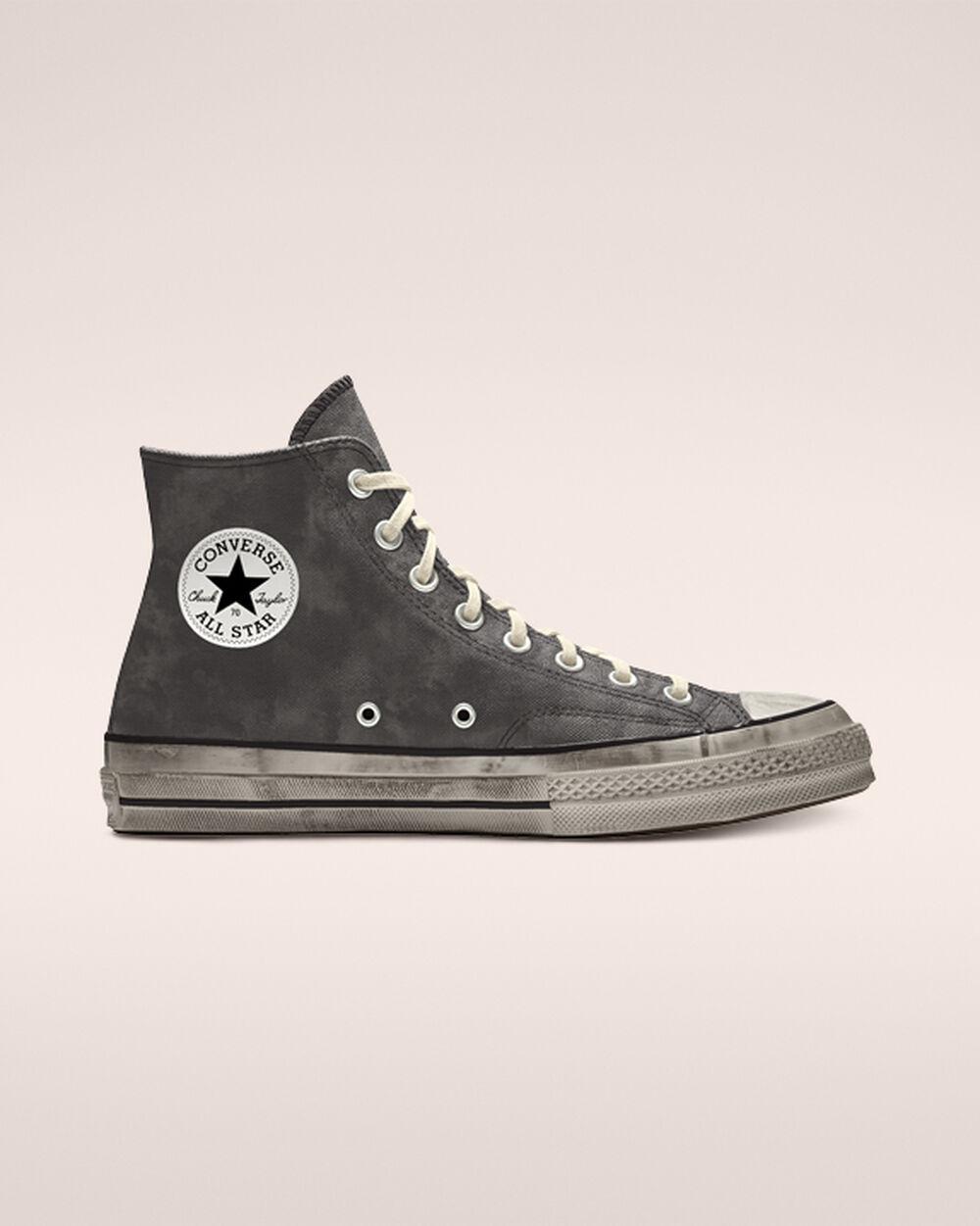 Converse Custom Washed Canvas Chuck 70 By You in Black - Lyst