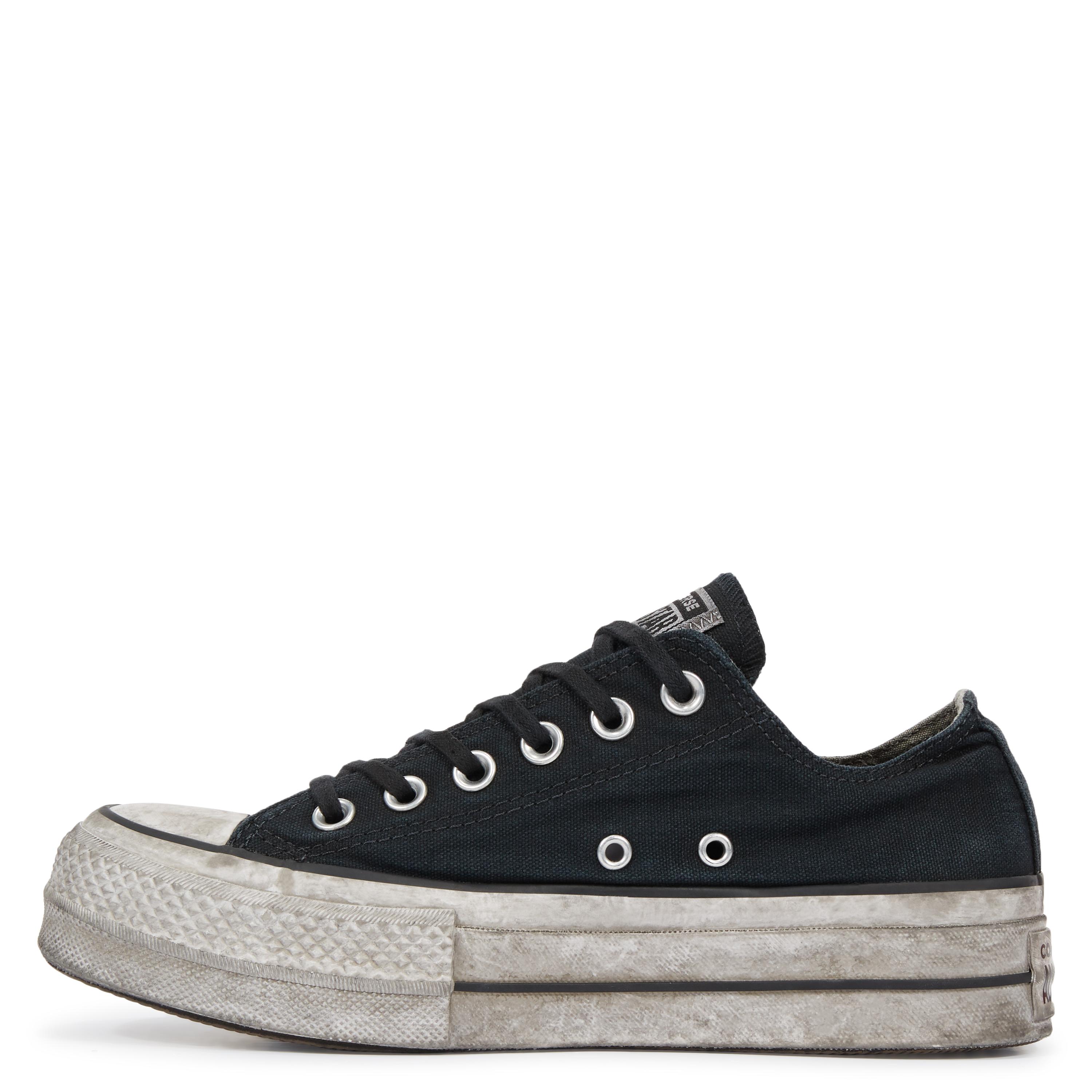 chuck taylor all star lift smoked canvas
