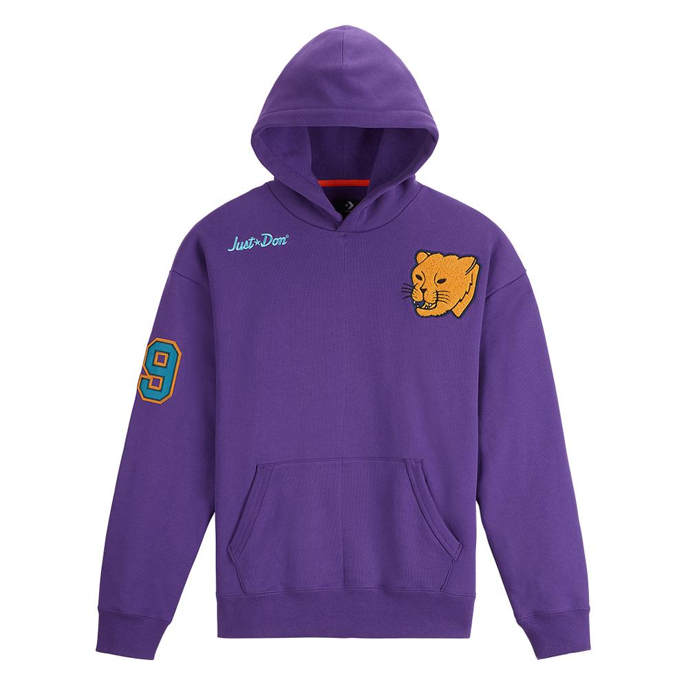 converse purple hoodie 