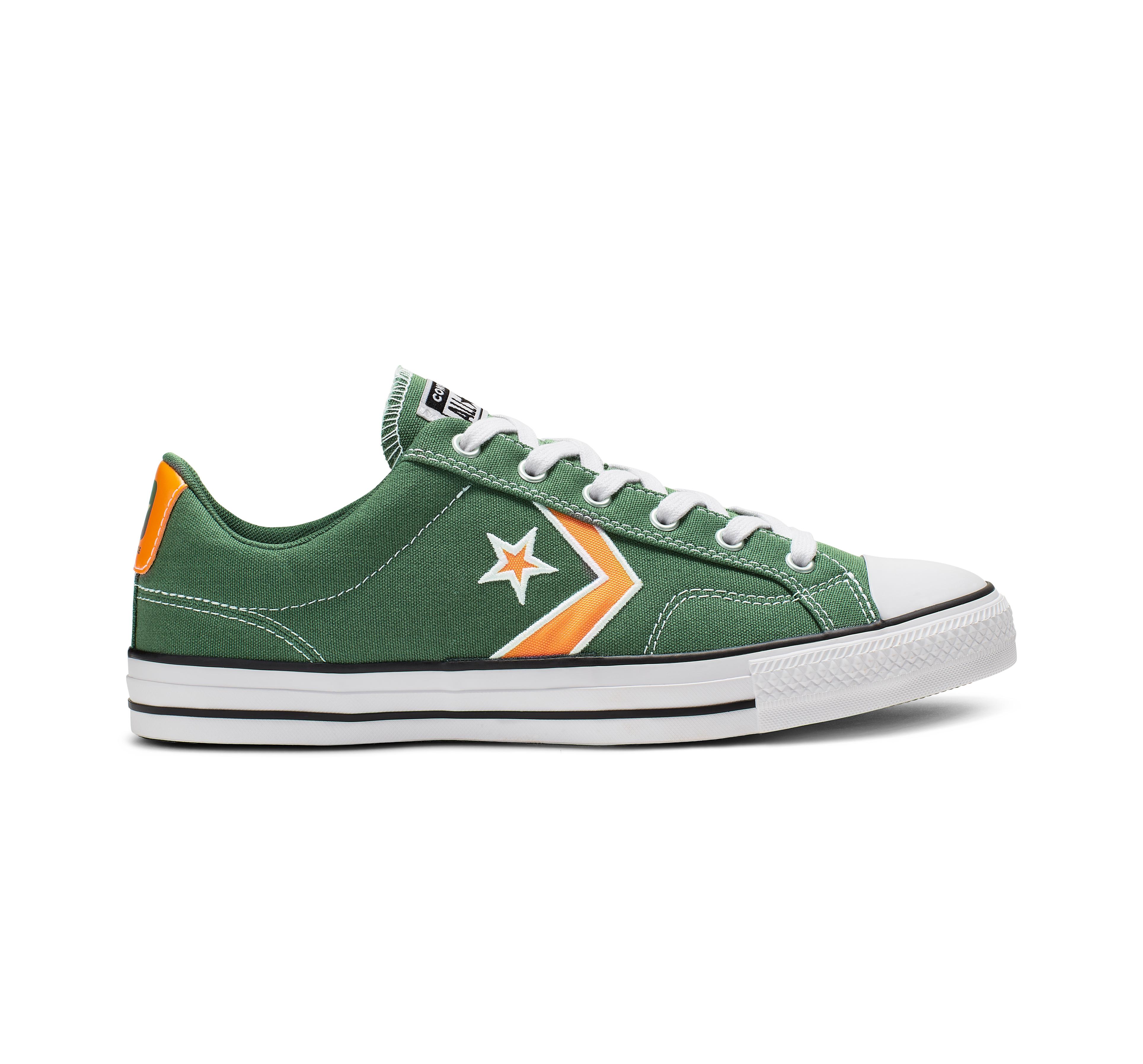 Converse Star Player Ox Trainers in Green for Men | Lyst