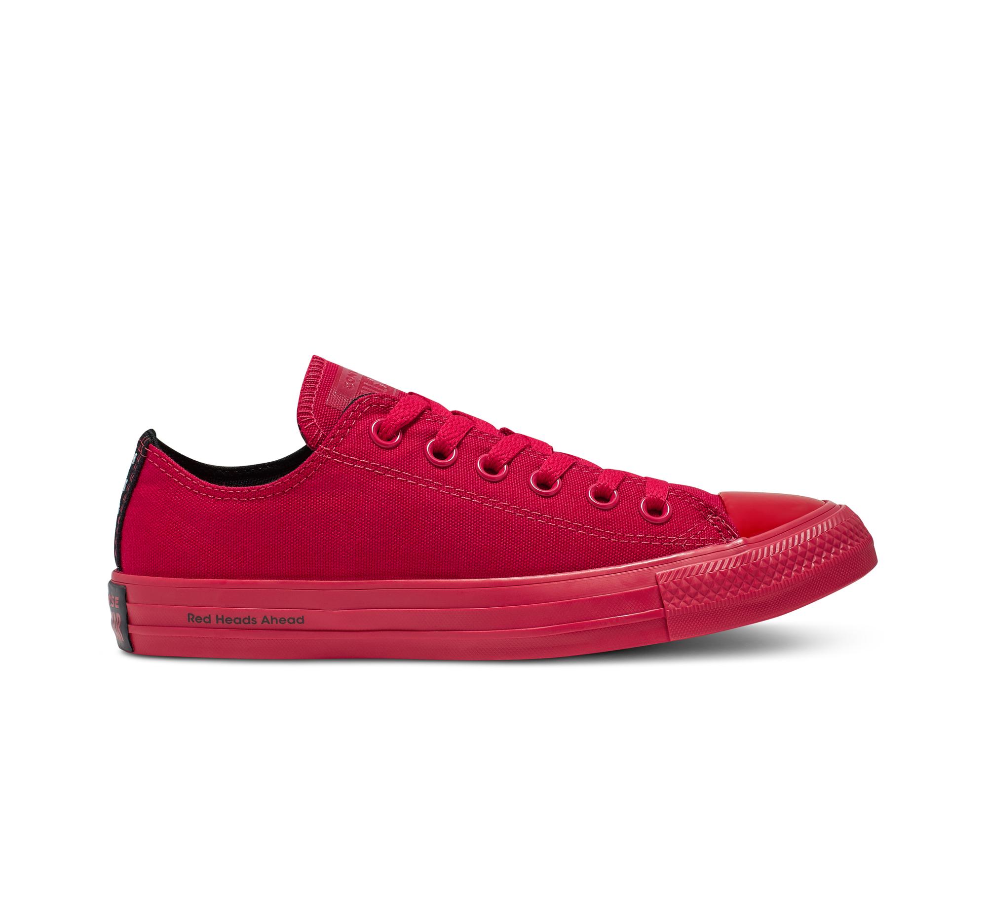Converse X Opi Chuck Taylor All Star Low Top in Red | Lyst