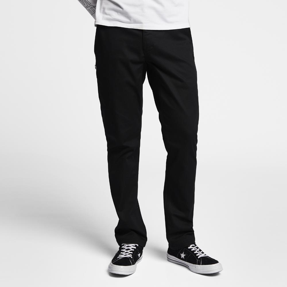 Converse Cotton Chino Men's Pants in Black for Men | Lyst