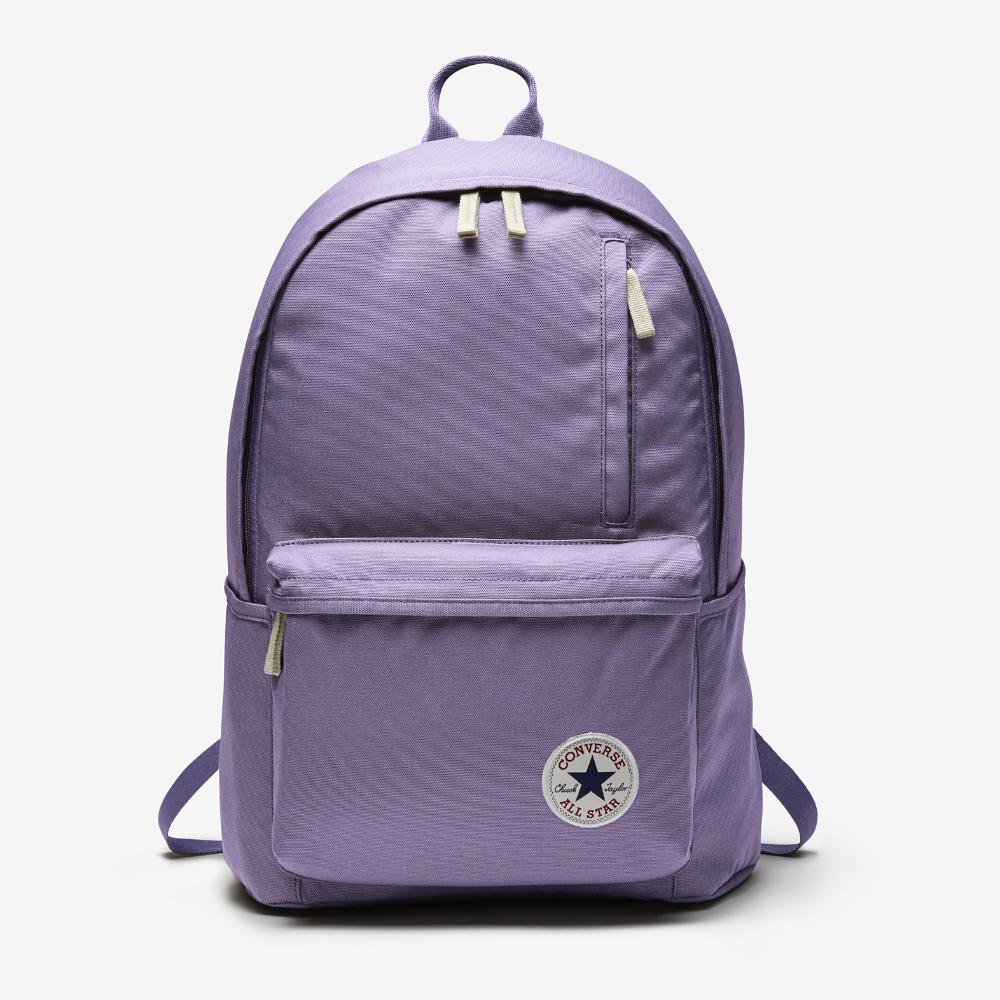 converse purple bag