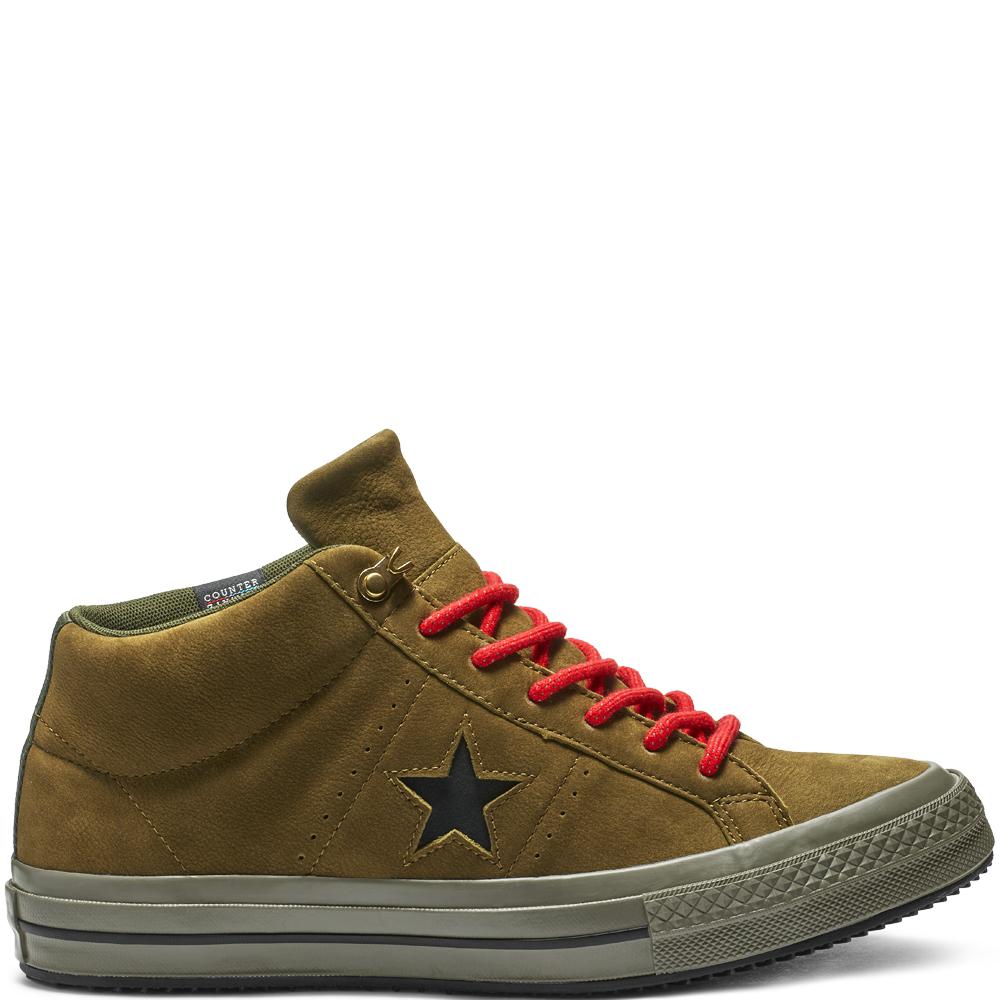 converse one star counter climate plaid out