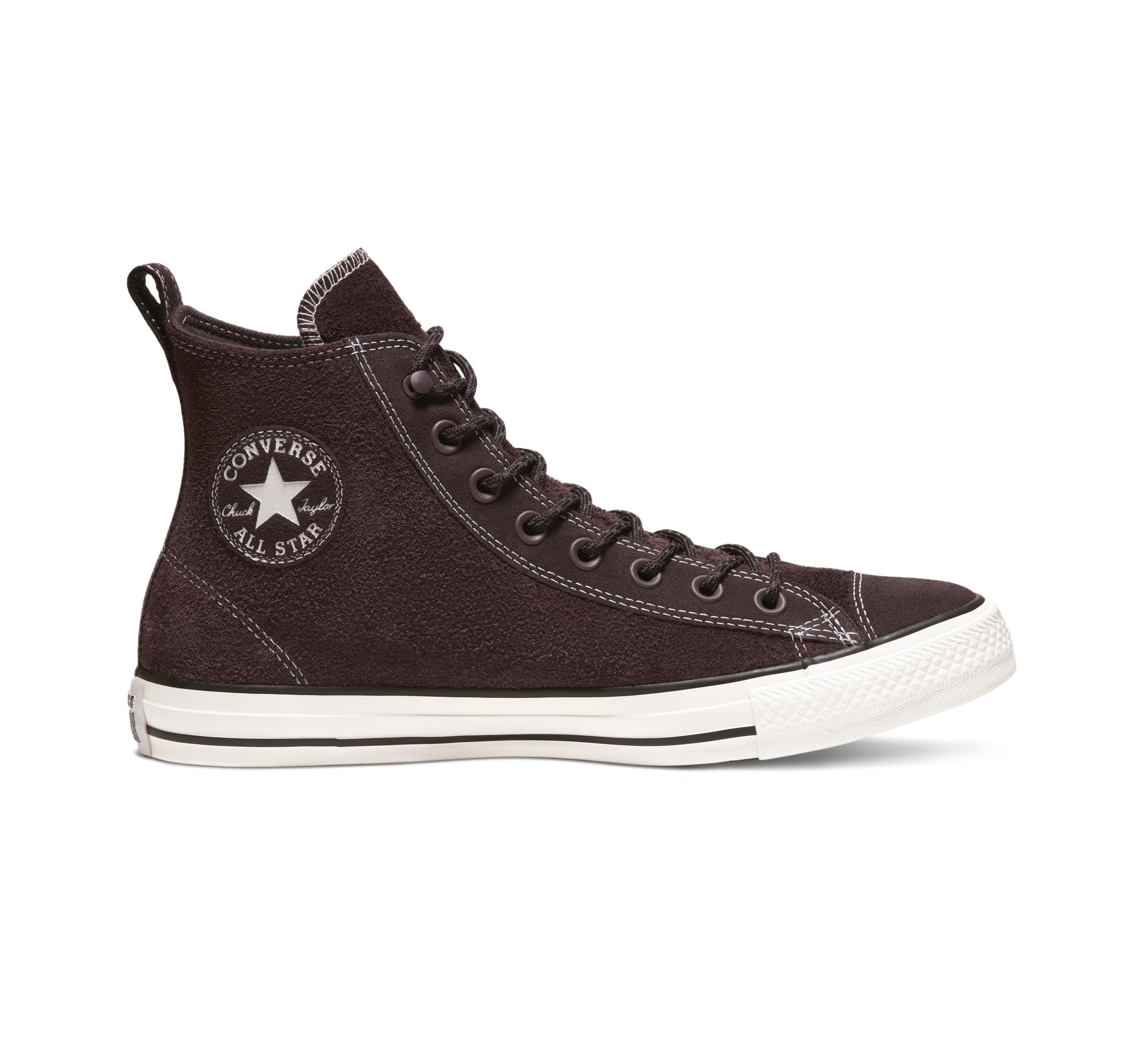 Converse Chuck Taylor All Star Suede High Top in Brown - Lyst