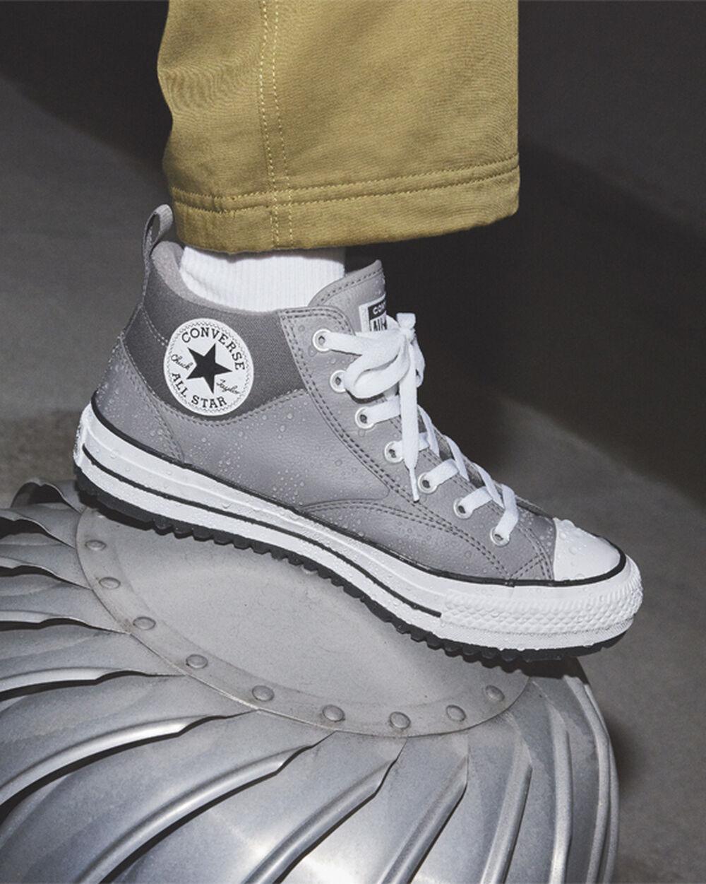Converse boots grey best sale