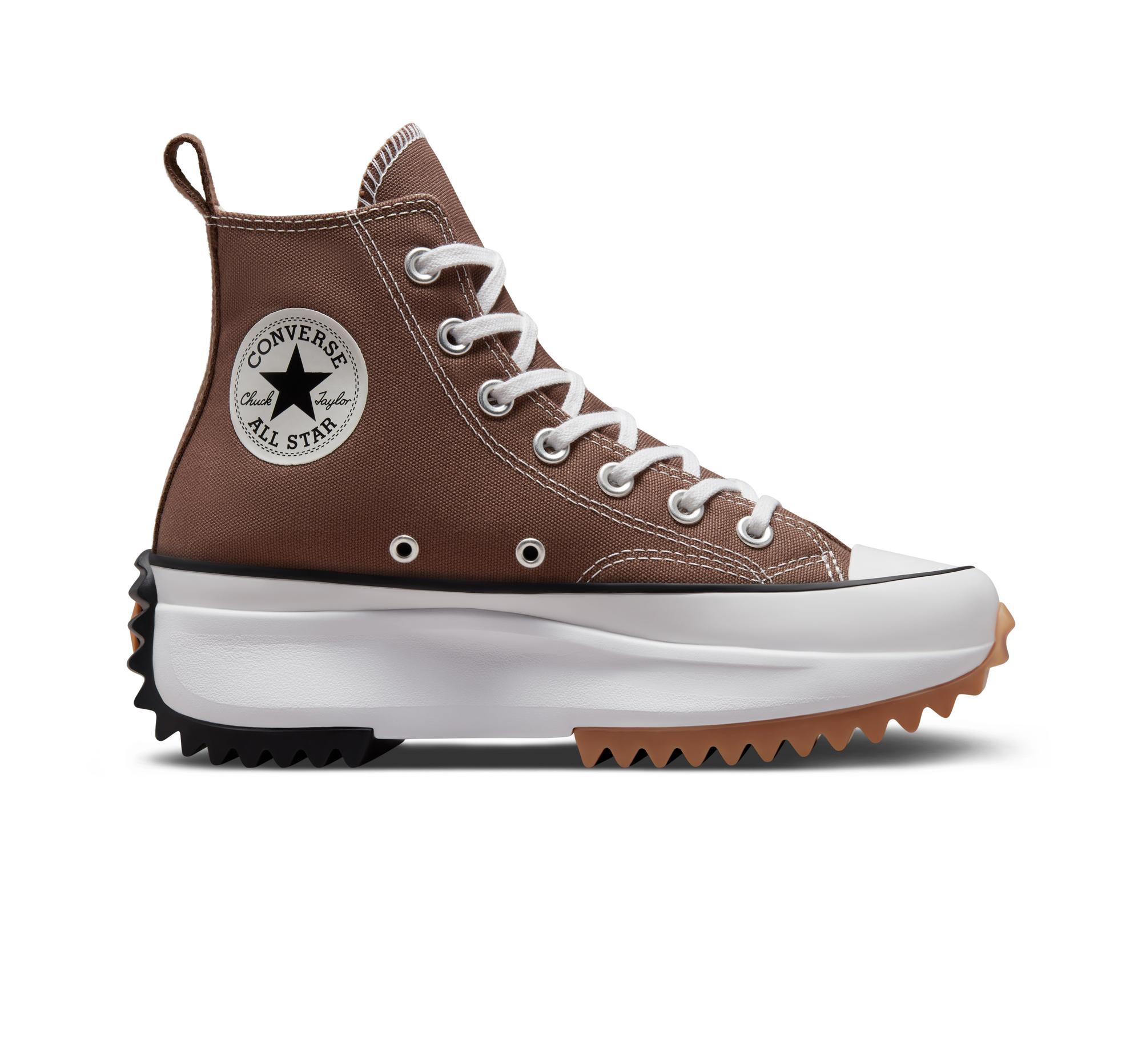 Converse Run Star Hike Platform in Brown Lyst