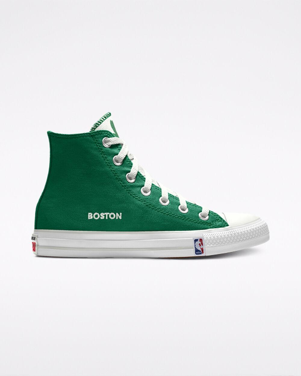 Converse Denim Boston Celtics X Nba Custom Chuck Taylor Converse Denim Boston Celtics X Nba Custom Chuck Taylor