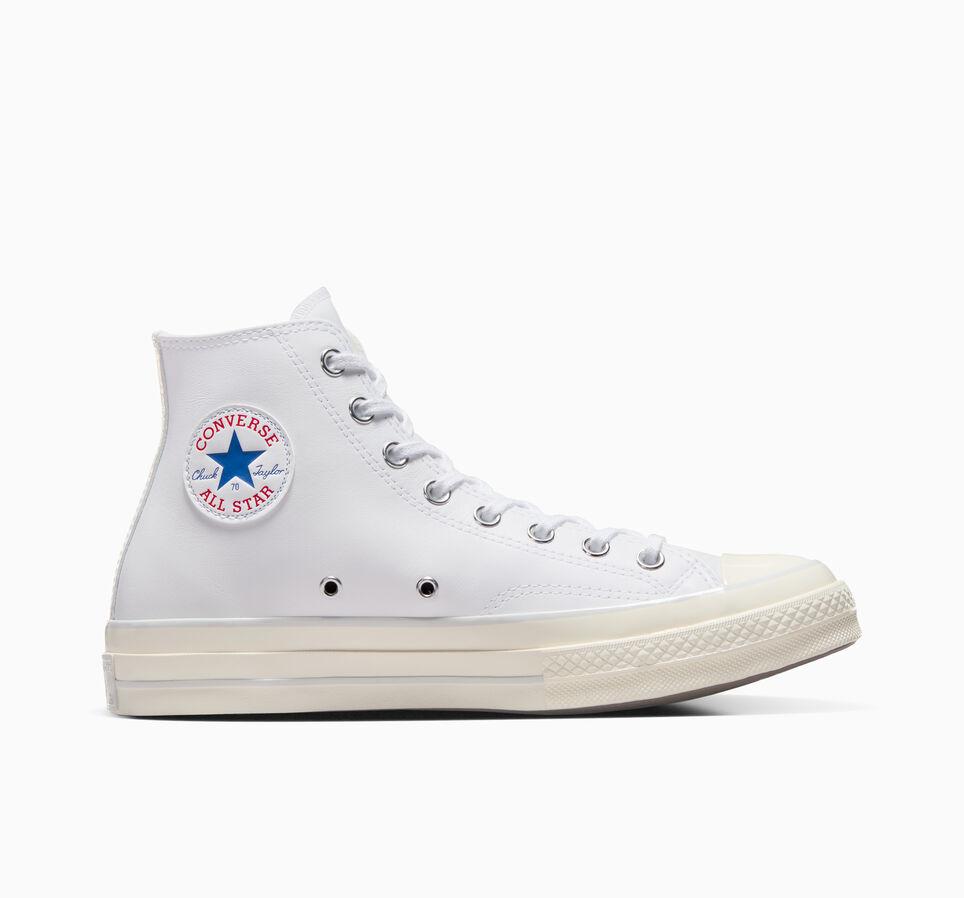 Converse high white leather new arrivals