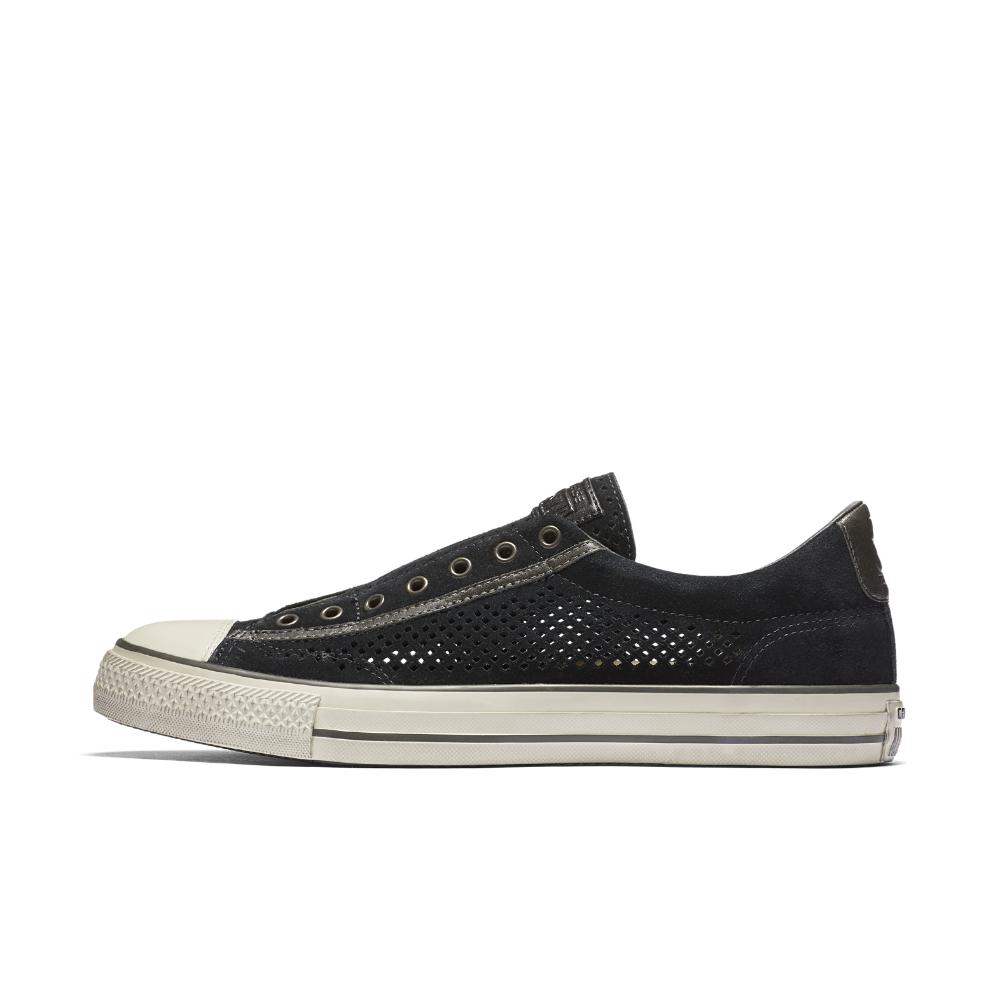 Converse X John Varvatos Chuck Taylor All Star Perforated Leather Slip-on  Shoe in Black for Men - Lyst