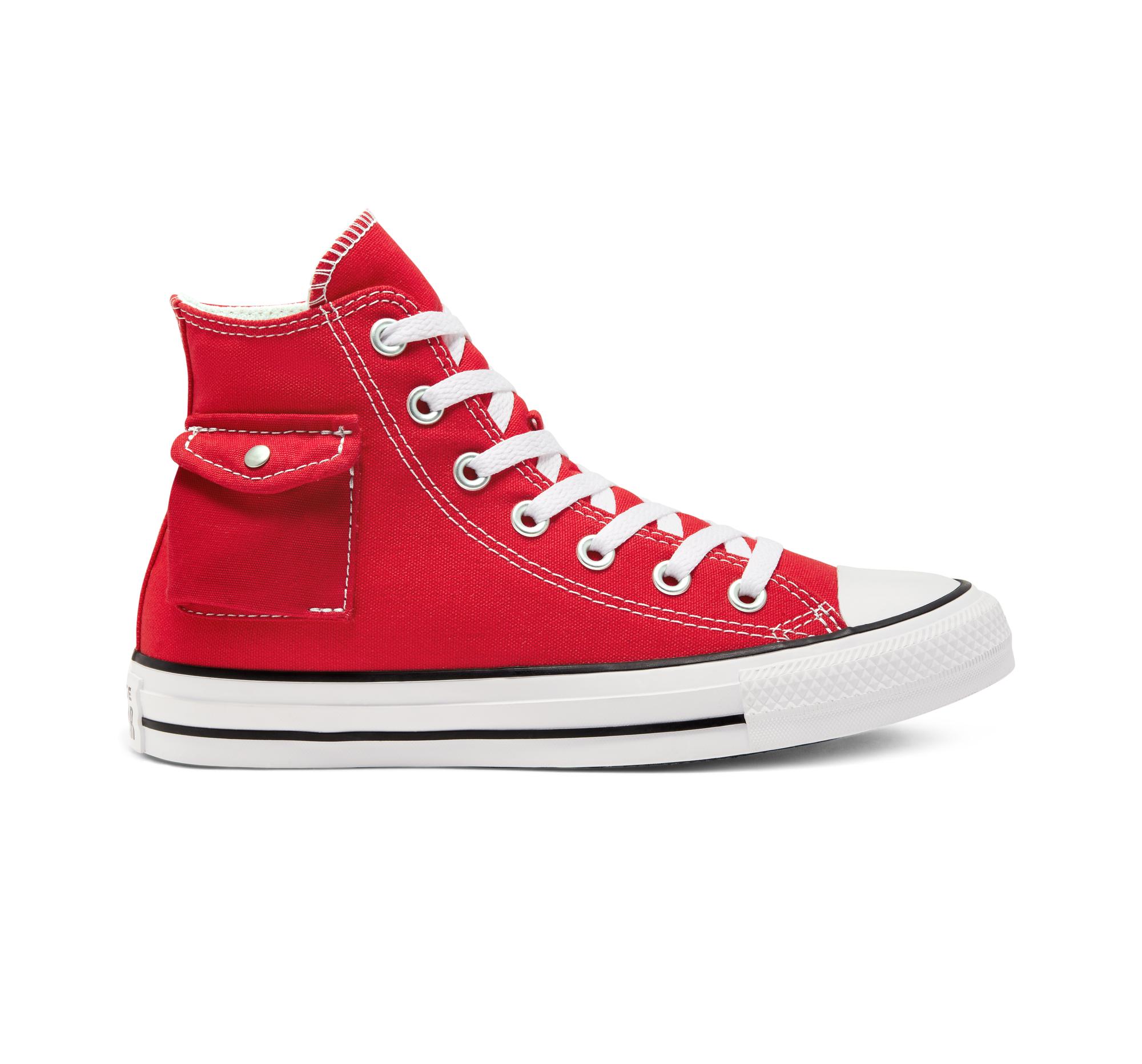 temperament Asser Rede Converse Side Pocket Chuck Taylor All Star in Red | Lyst
