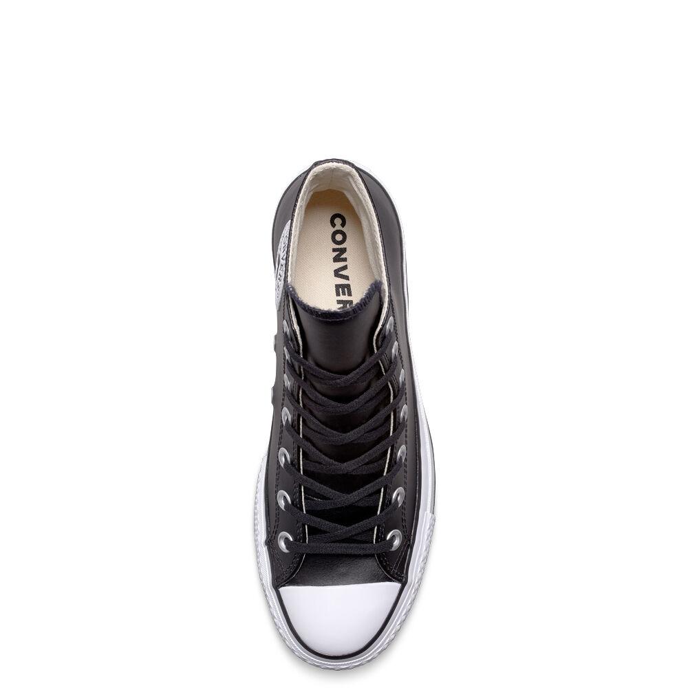 leather platform chuck taylor all star