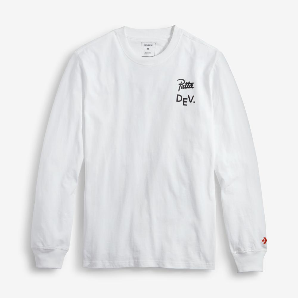 converse long sleeve t shirt mens