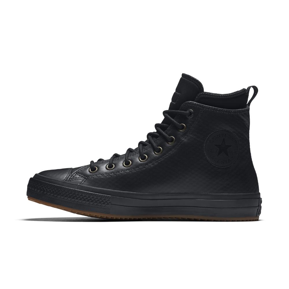 Converse Chuck Ii Waterproof Mesh Backed Leather Boot in Black for Men -  Lyst