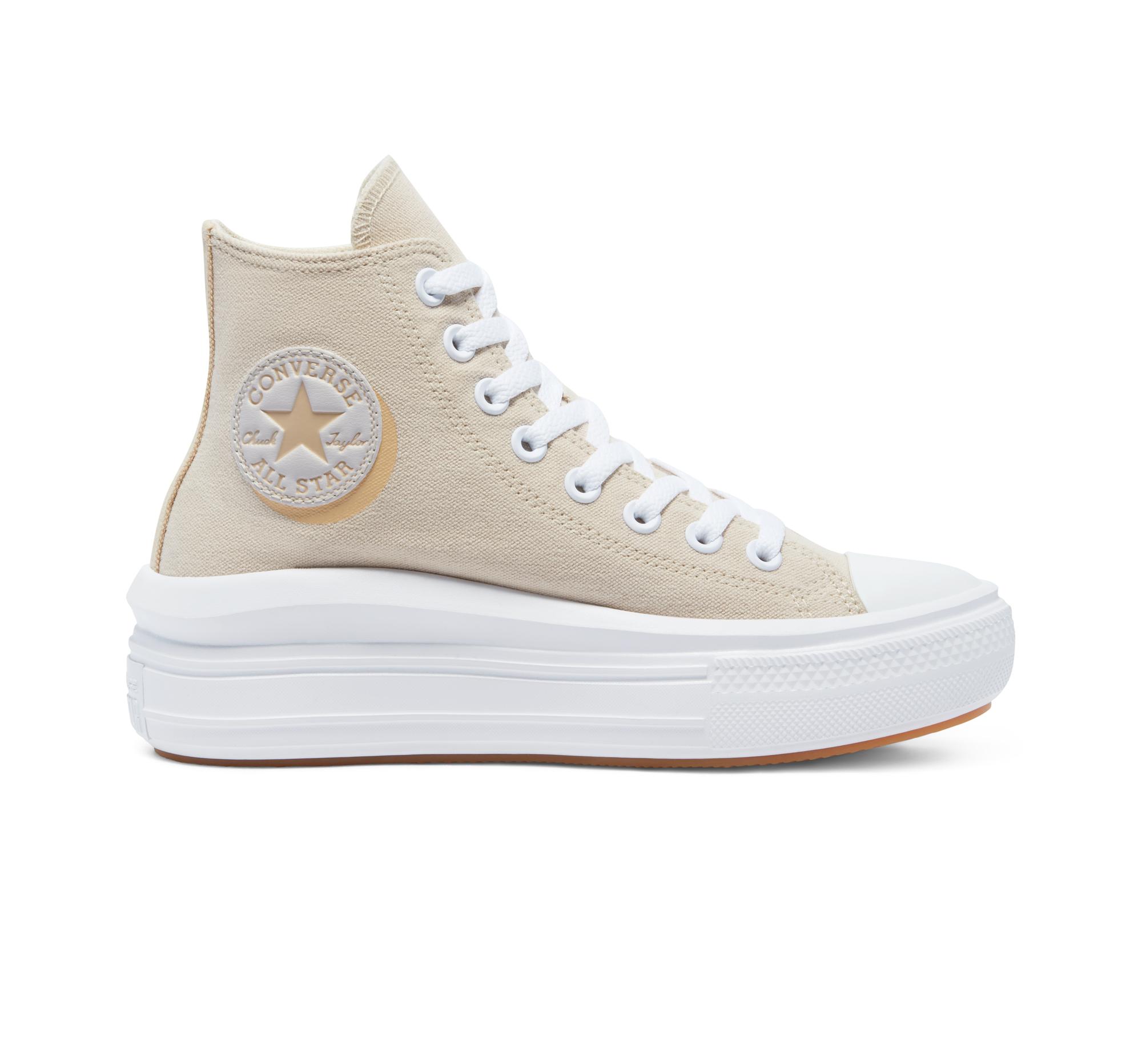 Converse Mono Pastels Chuck Taylor All Star Move in Brown | Lyst