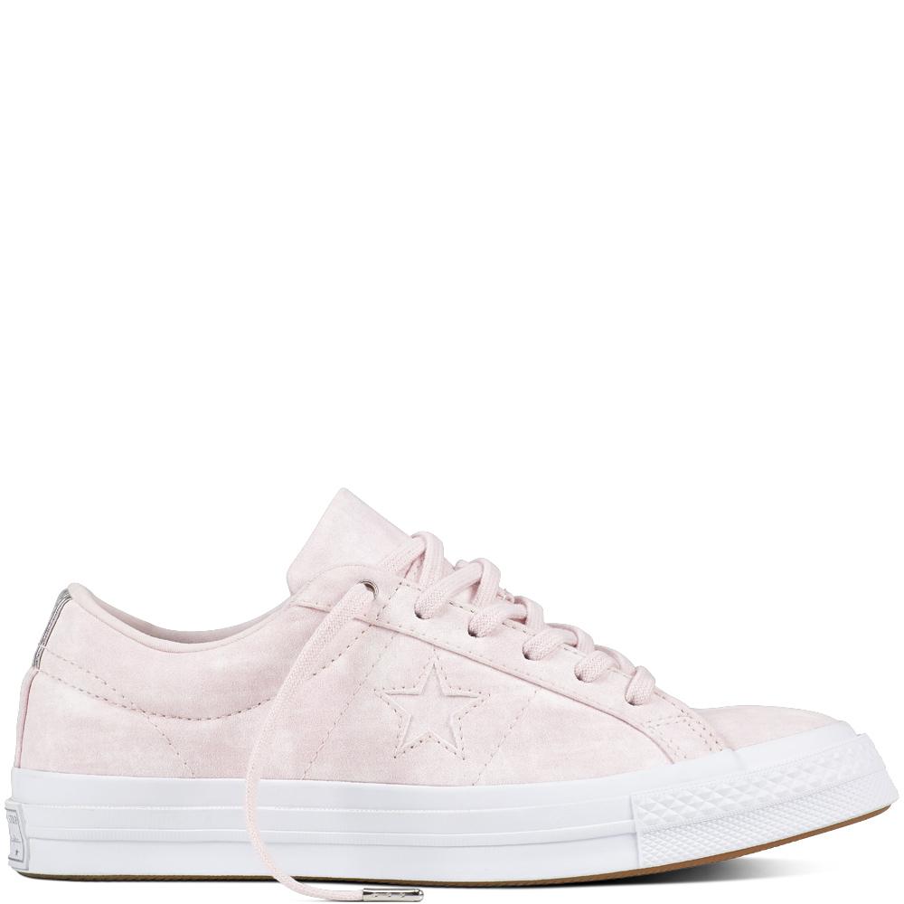 converse one star peached wash low top