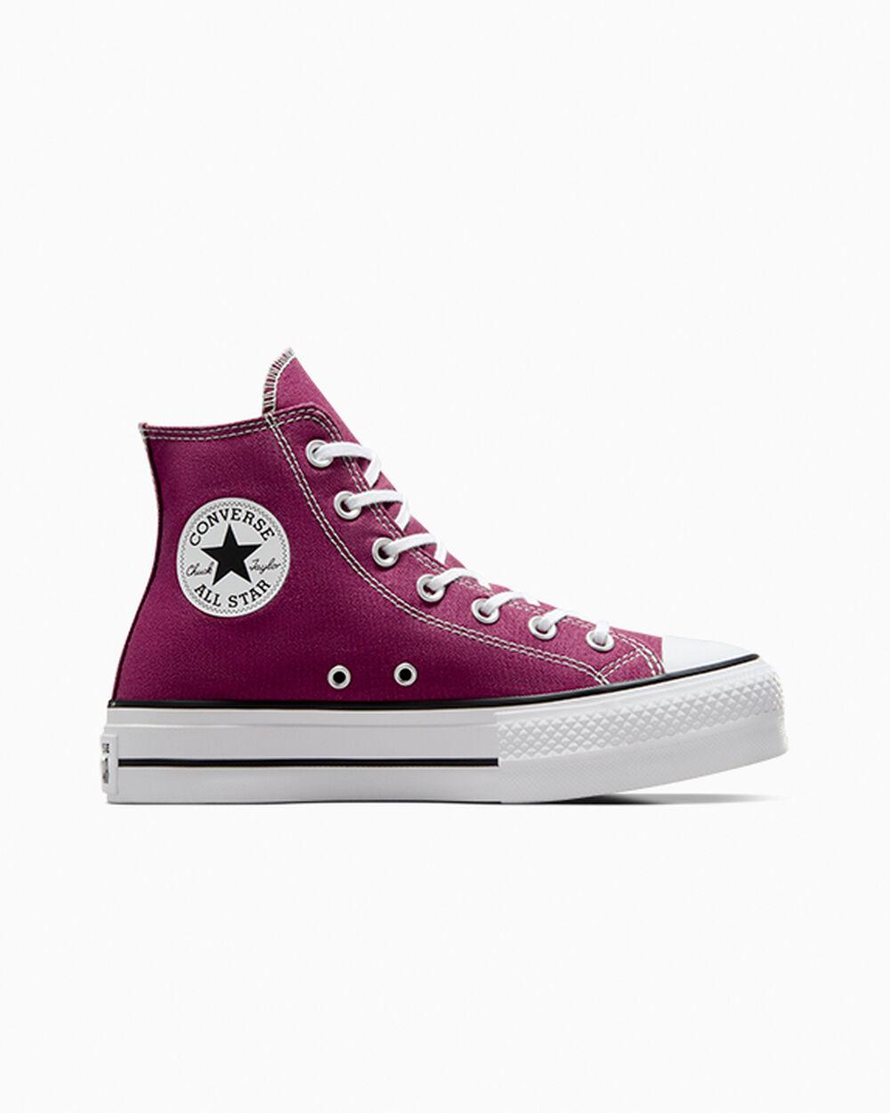 Converse pink on sale and purple