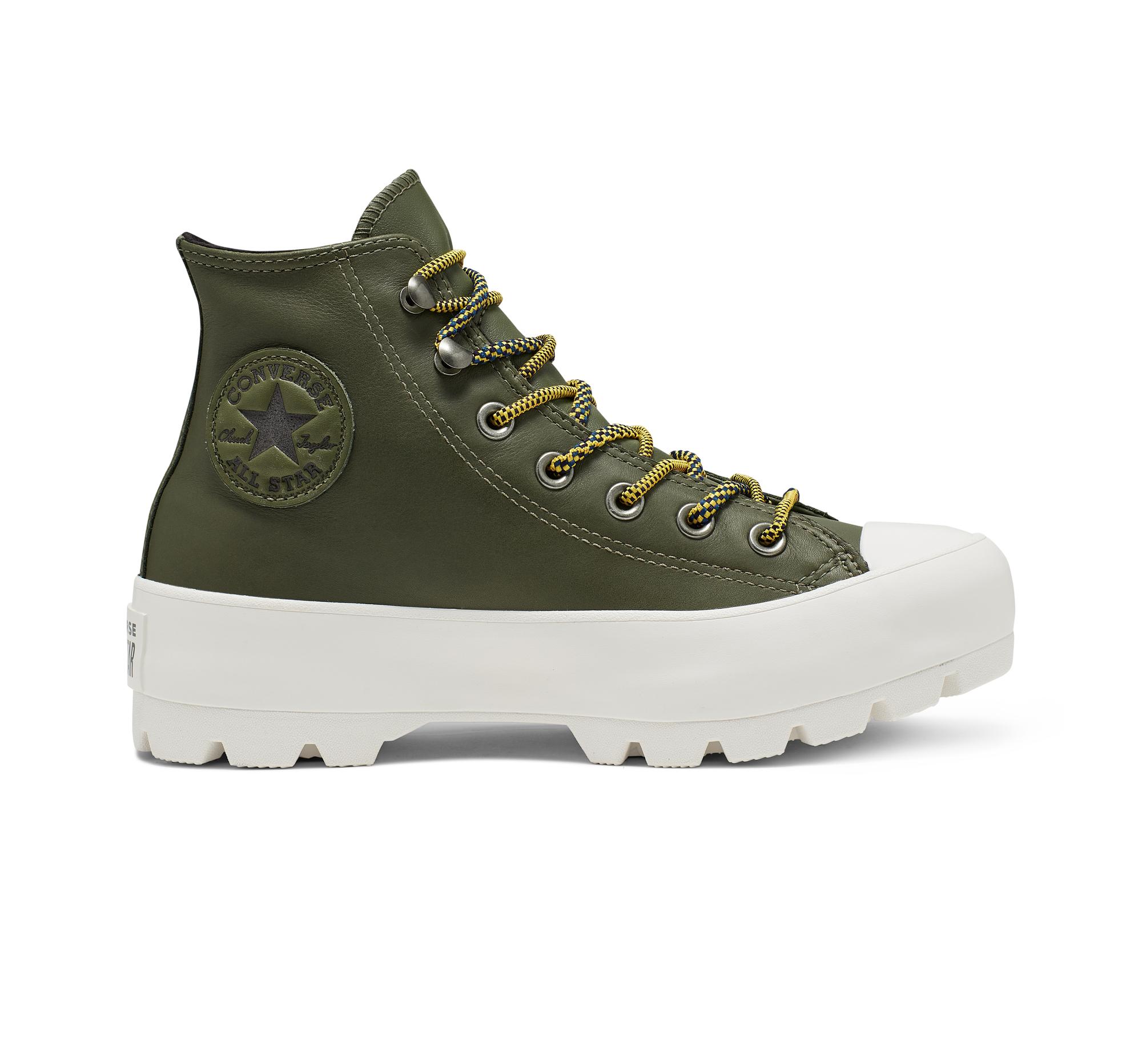 Converse Fleece Winter Gore-tex Lugged Chuck Taylor All Star Boot in Green  | Lyst