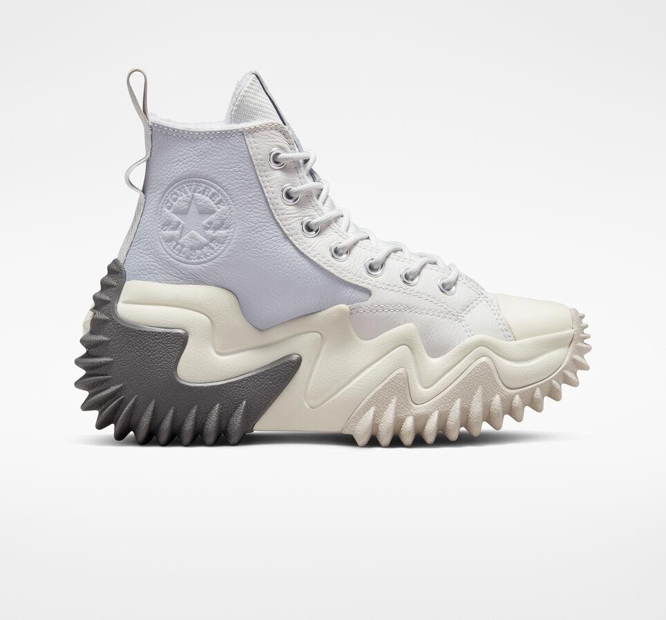 Converse Run Star Motion Cx Platform Counter Climate in Metallic Lyst UK