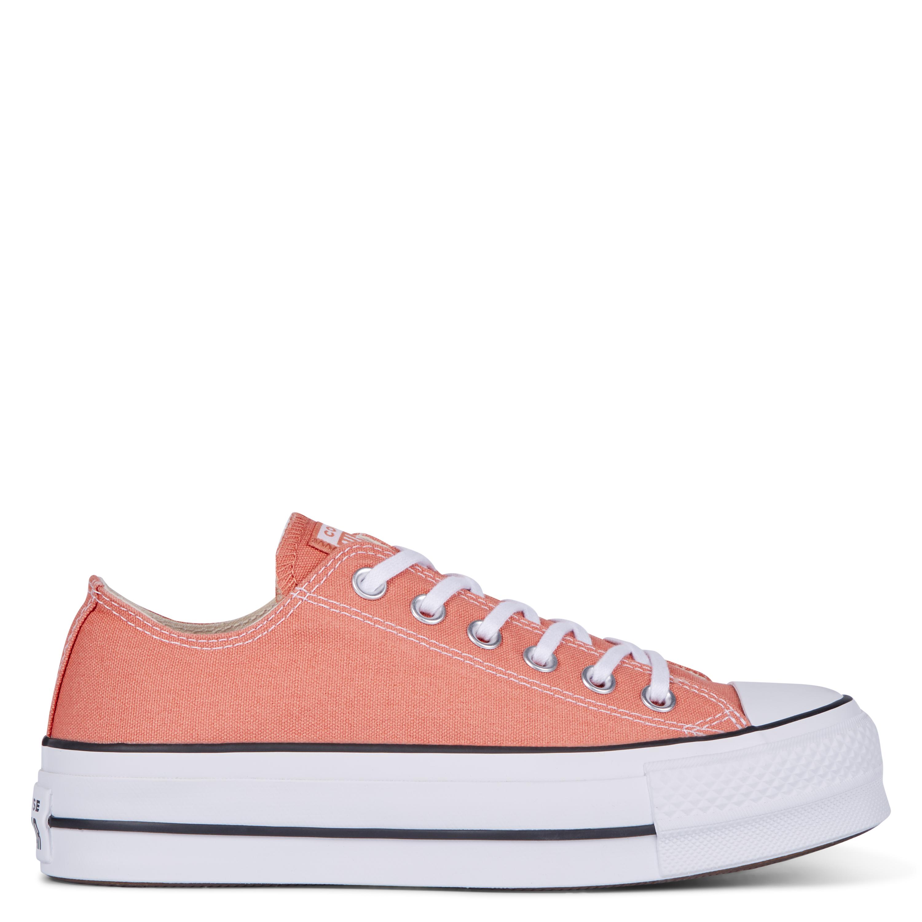 peach colored converse
