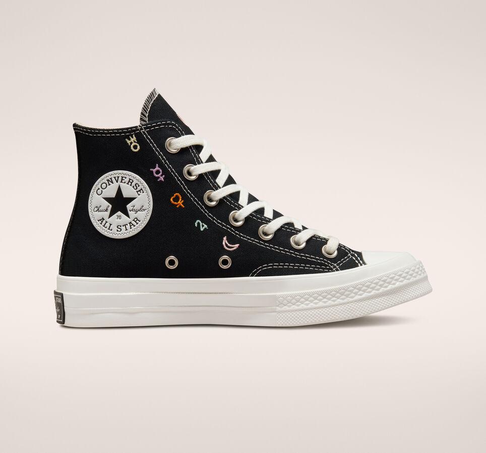 Converse Rubber Chuck 70 Mystic Symbols in Black/ White (Black) Lyst UK