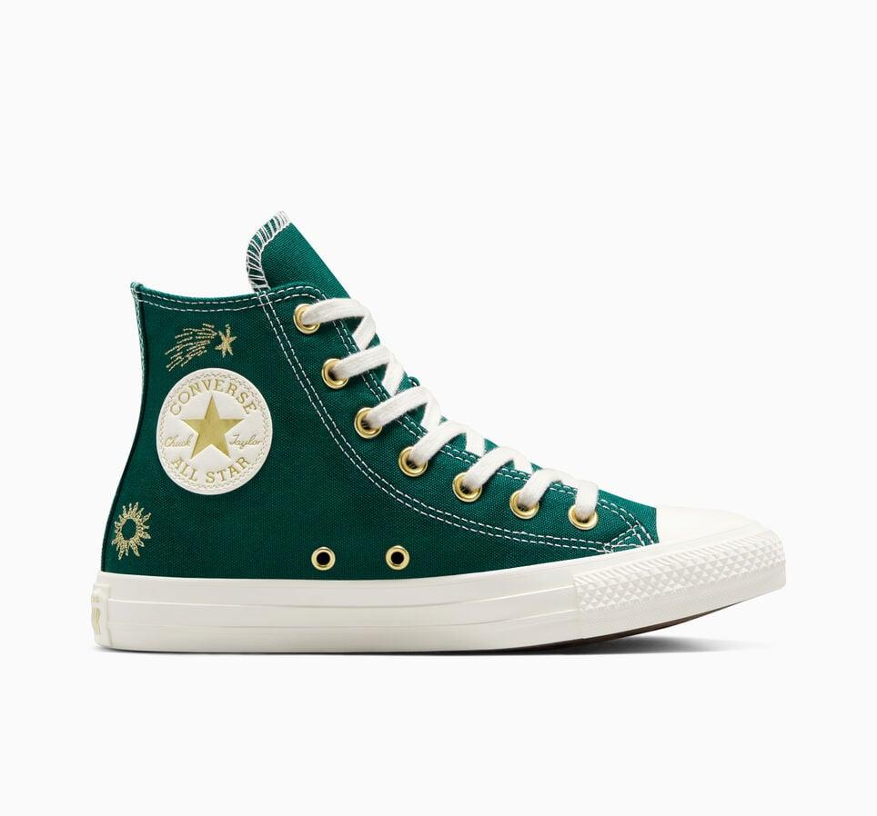 Baskets Vert Converse pour femme Lyst