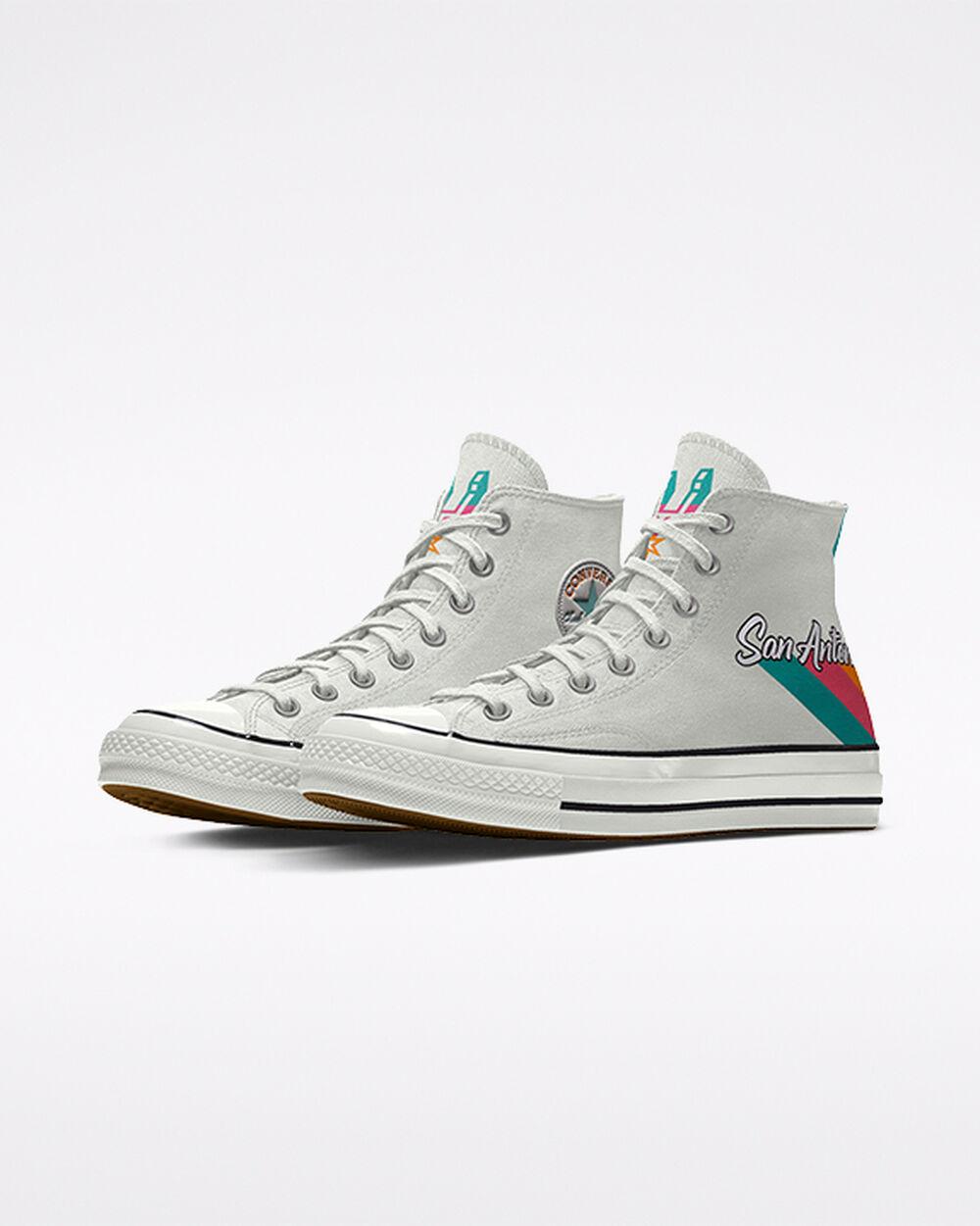 Converse San Antonio Spurs - X Nba City Edition Custom Chuck 70 By You in  White | Lyst