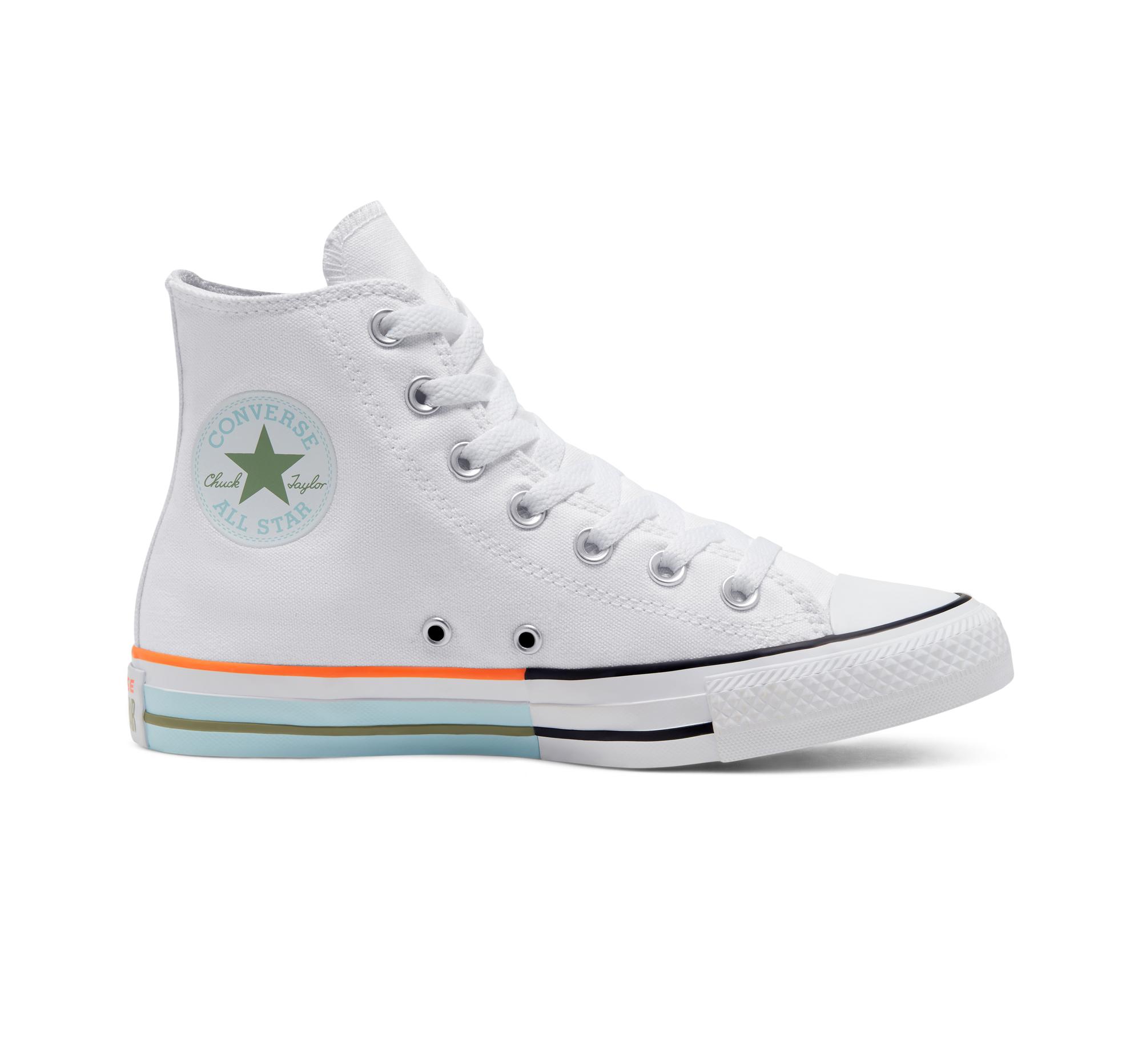 Converse Twisted Summer Chuck Taylor All Star in White | Lyst