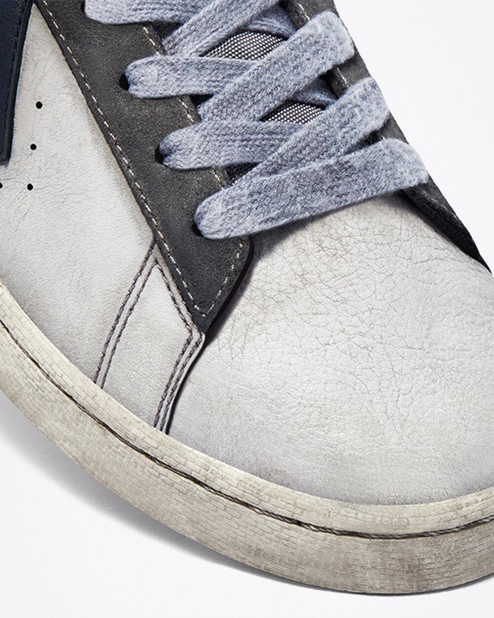 Converse Pro leather og ltd navy smoke in grey Man 169119c | YOUSPORTY