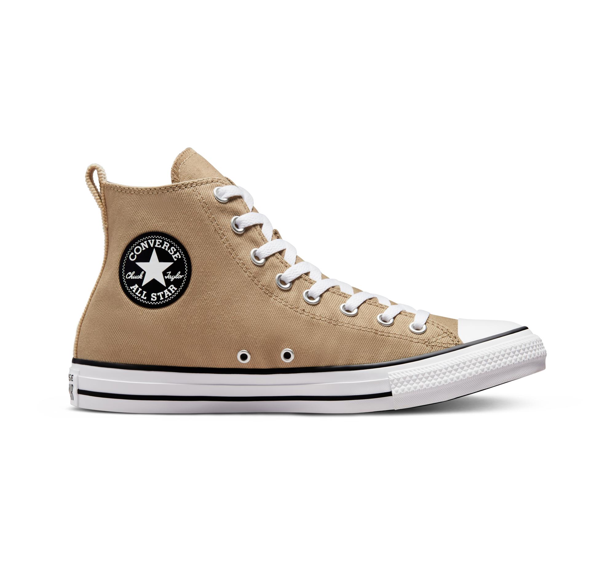 Converse Chuck Taylor All Star Woven Twill in Brown | Lyst
