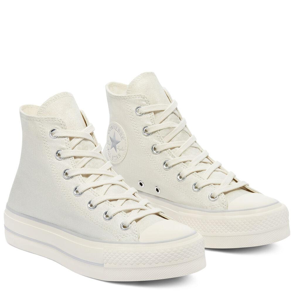 Chuck Taylor All Star Digital Powder Platform montante Toile Converse en  coloris Métallisé - Lyst