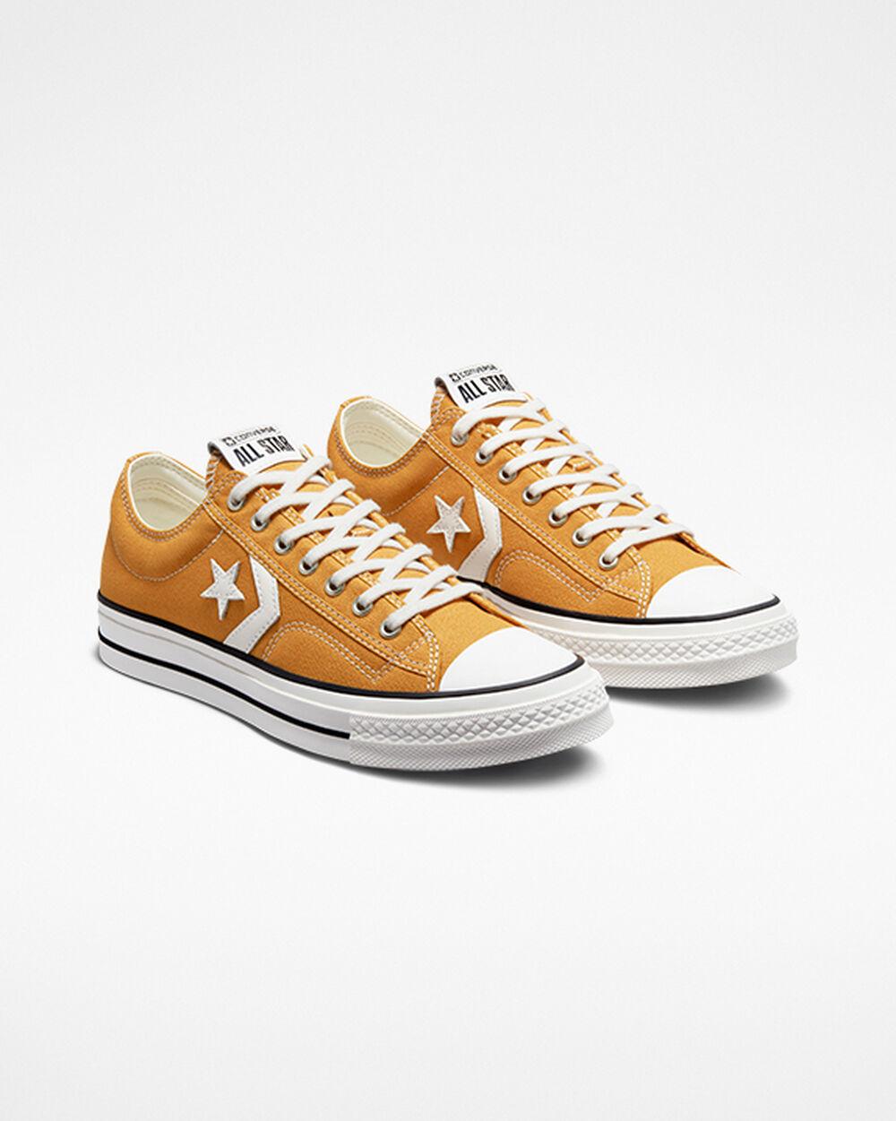 CONVERSE PLAYER 76 YELLOW SNEAKERS