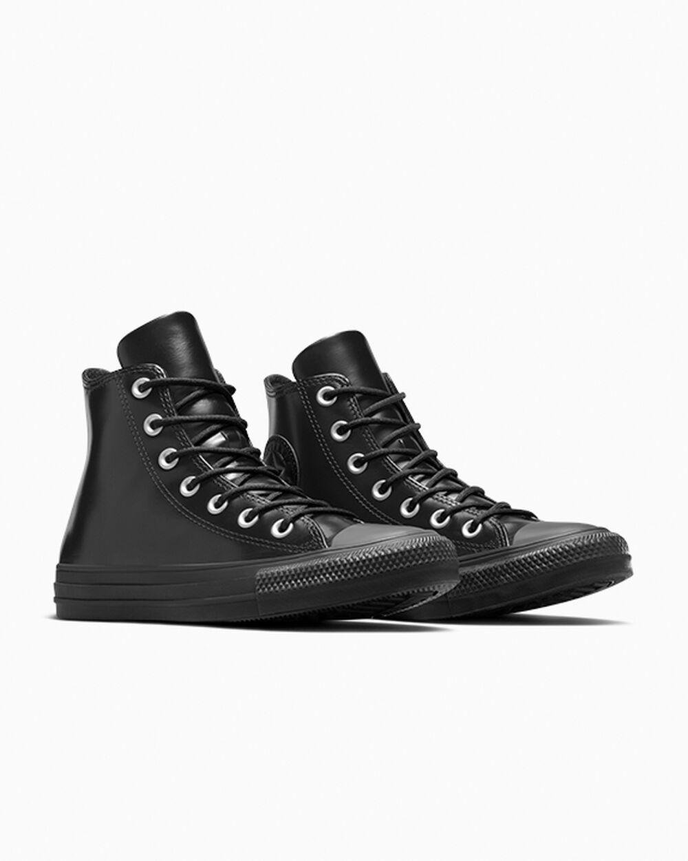 Total Eclipse All Star Platform Leather Converse Chuck Taylor All