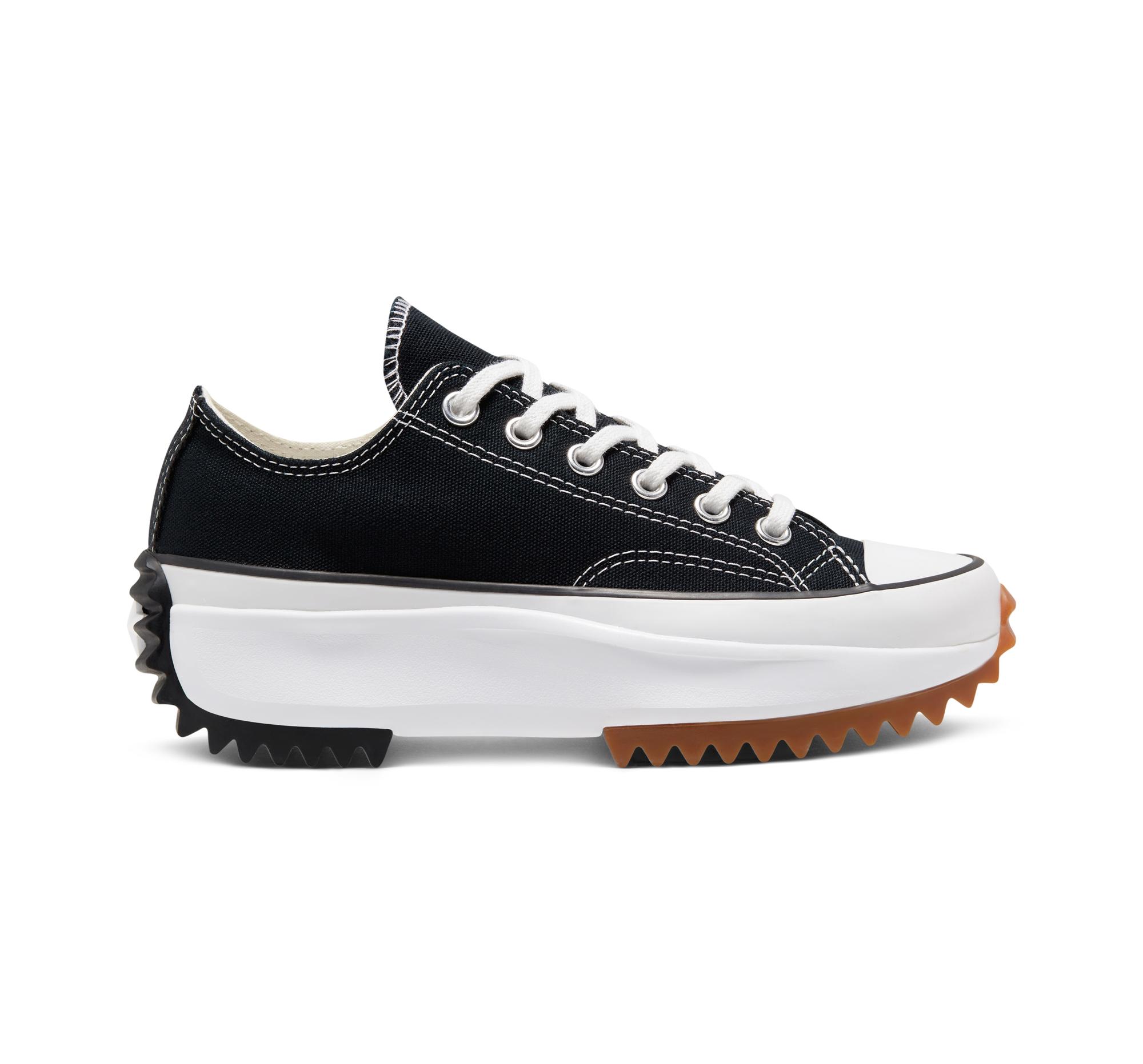 Converse Run Star Canvas Sneakers in Black - Save 84% - Lyst