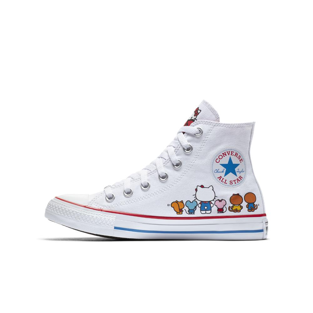 Converse X Hello Kitty Chuck Taylor Star & Prism Pink High Womens Shoes | Lyst