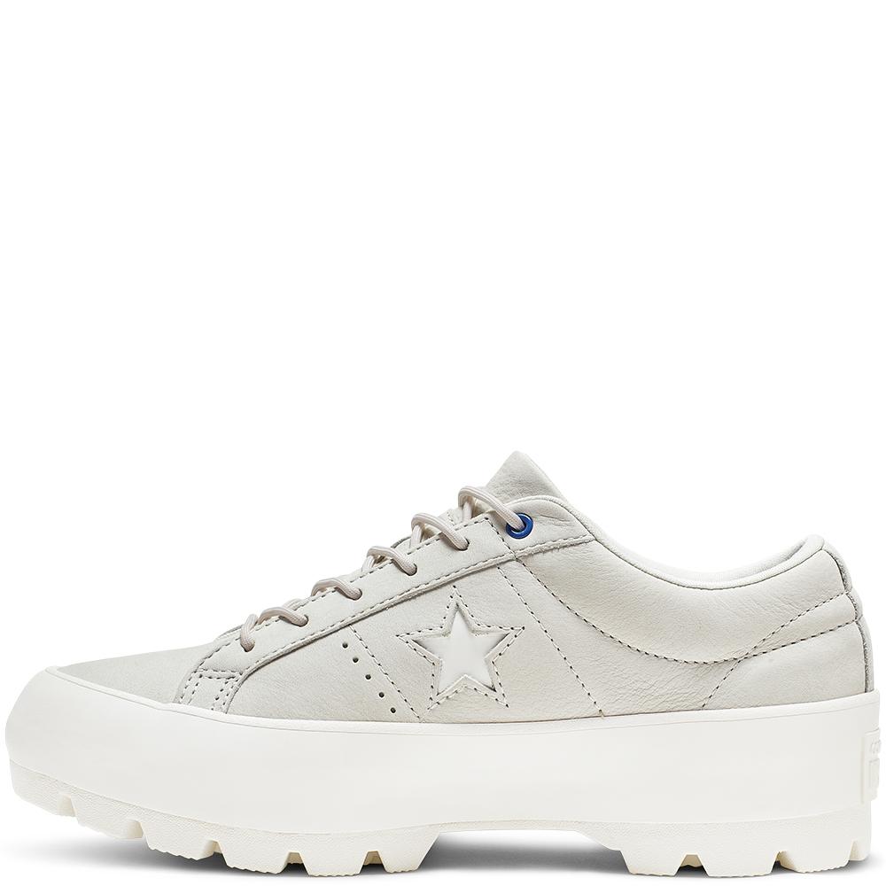 one star lugged low top