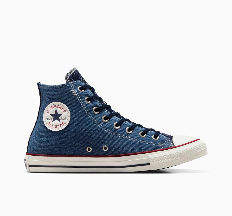 Denim converse low top deals