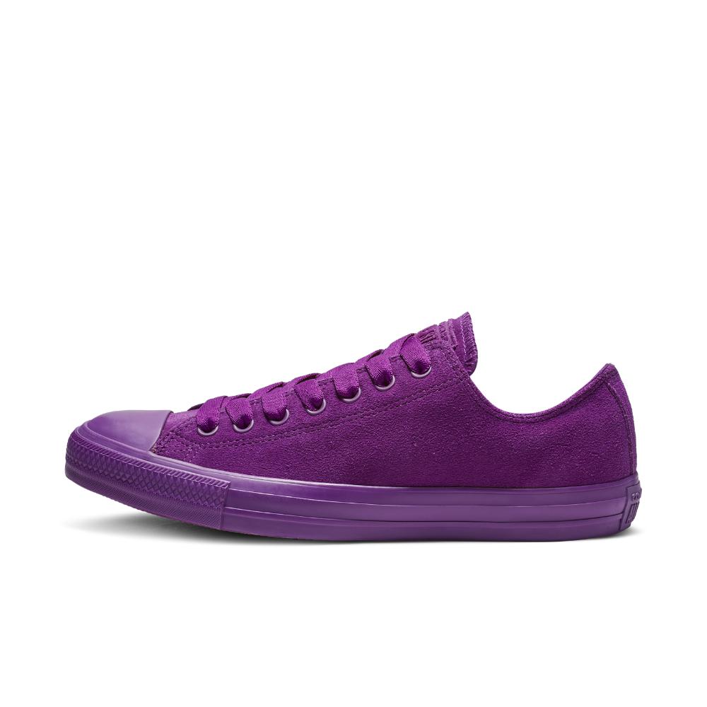 Converse Chuck Taylor All Star Suede Mono Color Low Top Women's Shoe in  Purple | Lyst