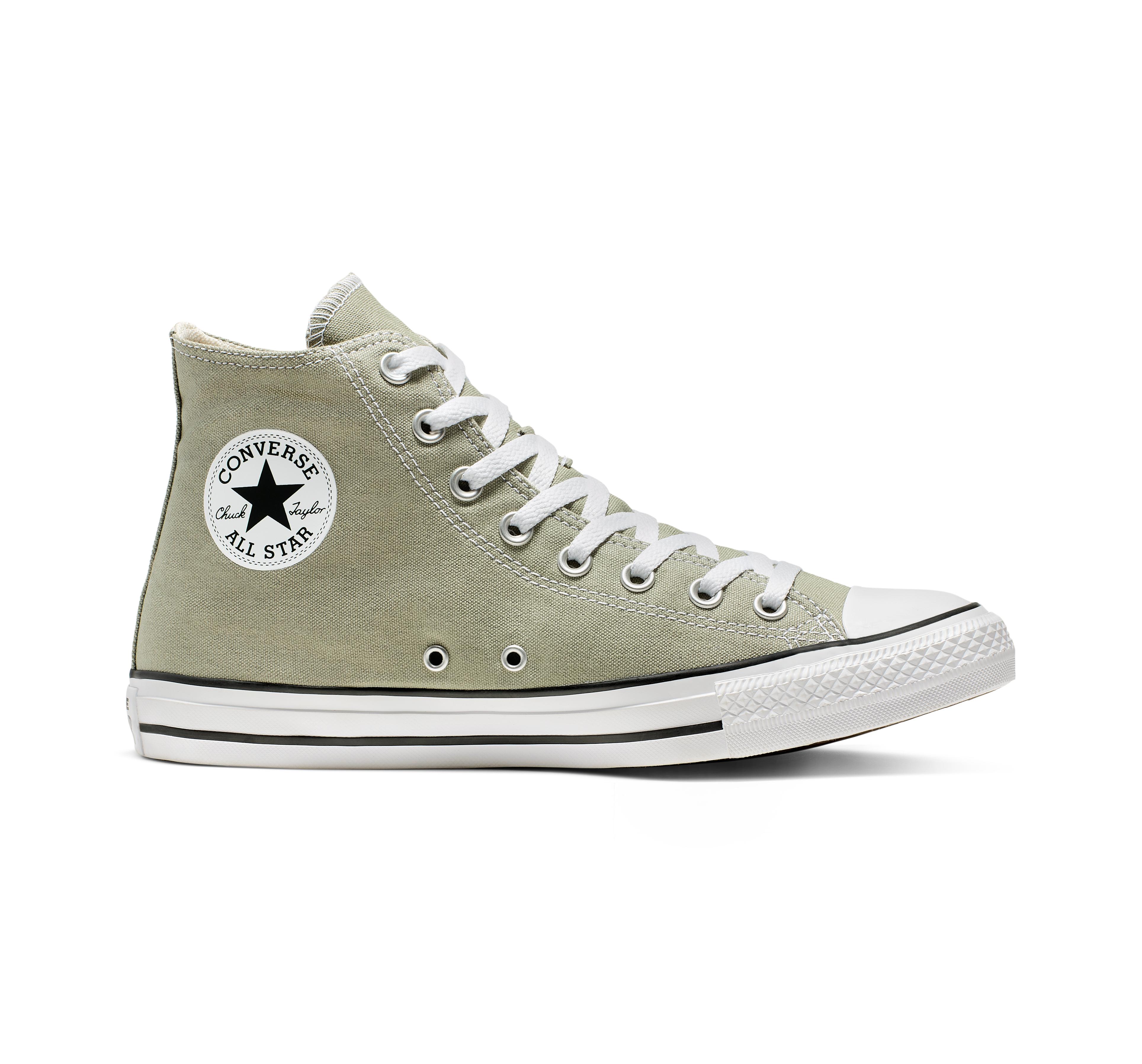 Converse Chuck Taylor All Star Seasonal Color High Top in Green for Men - Lyst