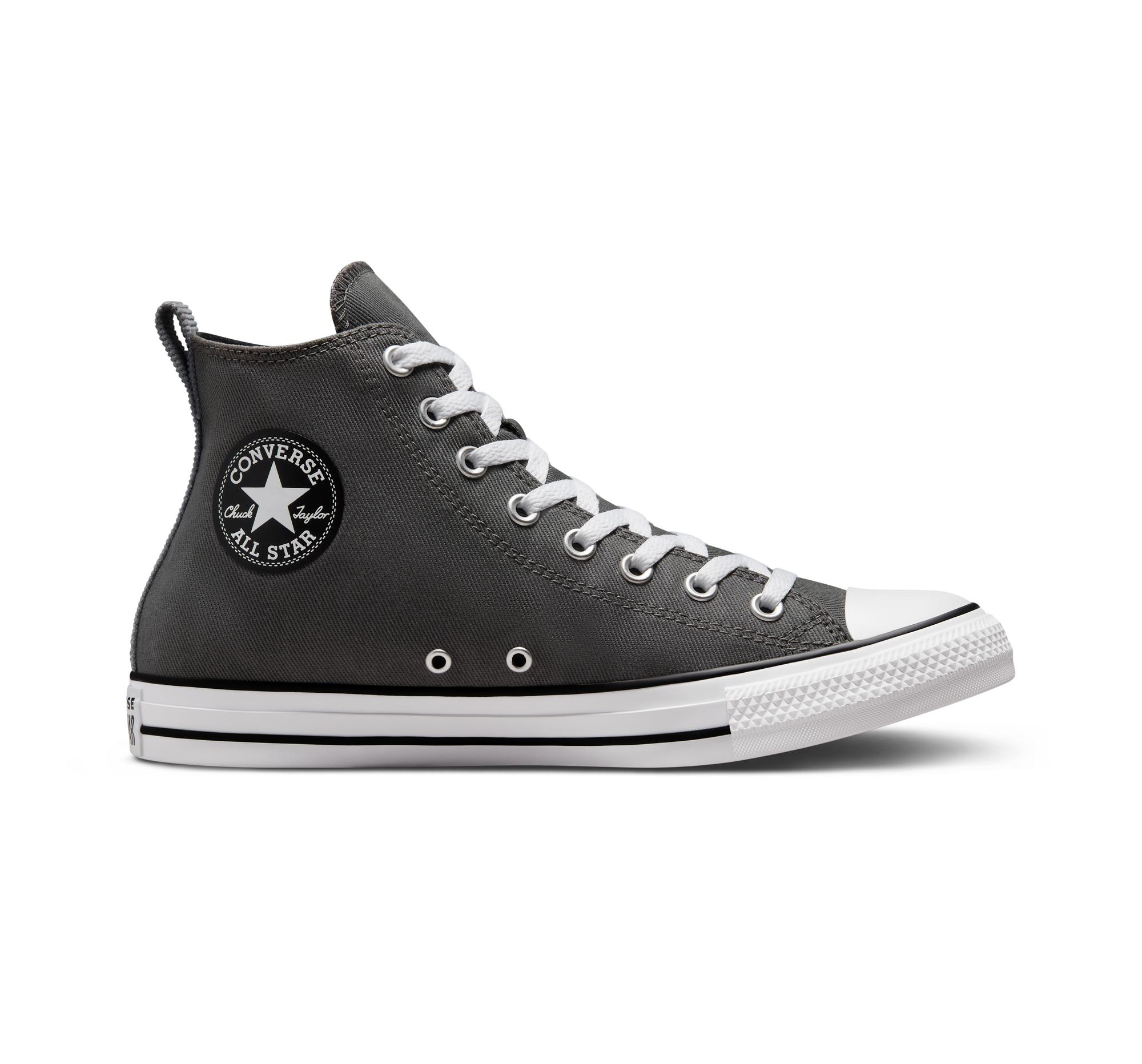 Converse Chuck Taylor All Star Woven Twill in Black | Lyst