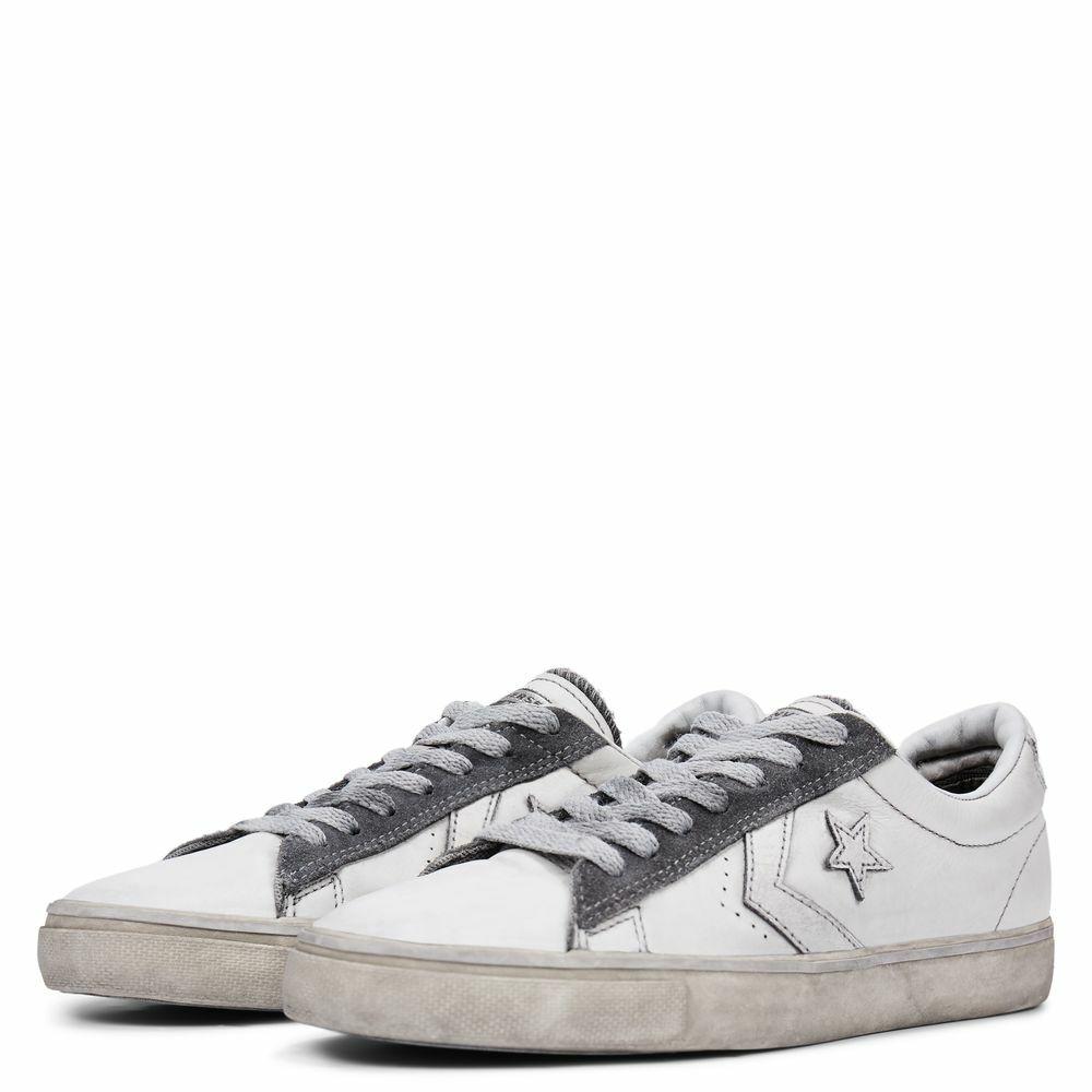 unisex pro leather vulcanized low top