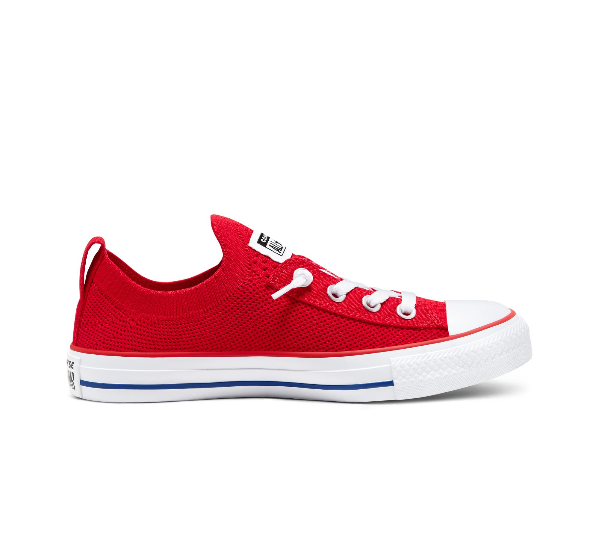 Converse Shoreline Knit Slip Chuck Taylor All Star in Red | Lyst