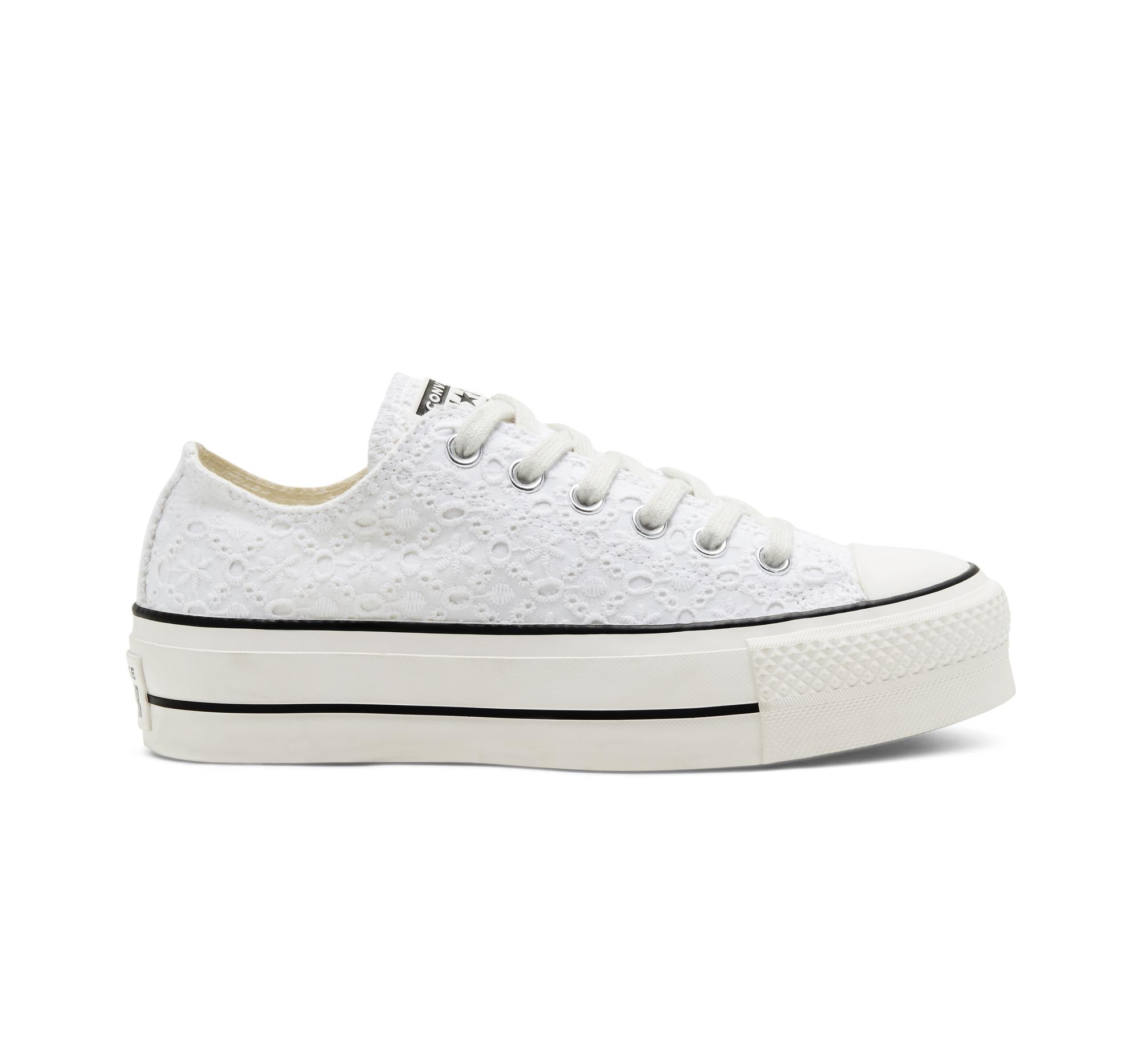 Converse Cotton Boho Mix Platform Chuck Taylor All Star in White - Lyst