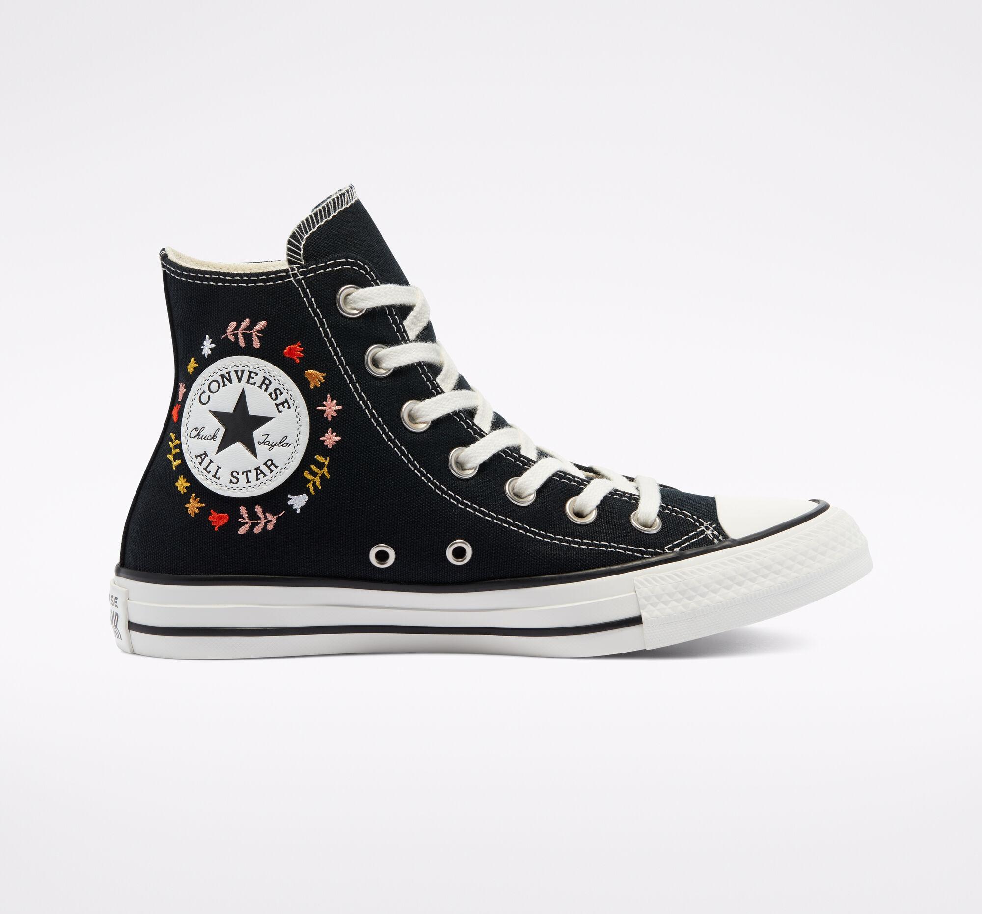 Converse It's Okay To Wander Chuck Taylor All Star High Top in Schwarz |  Lyst DE