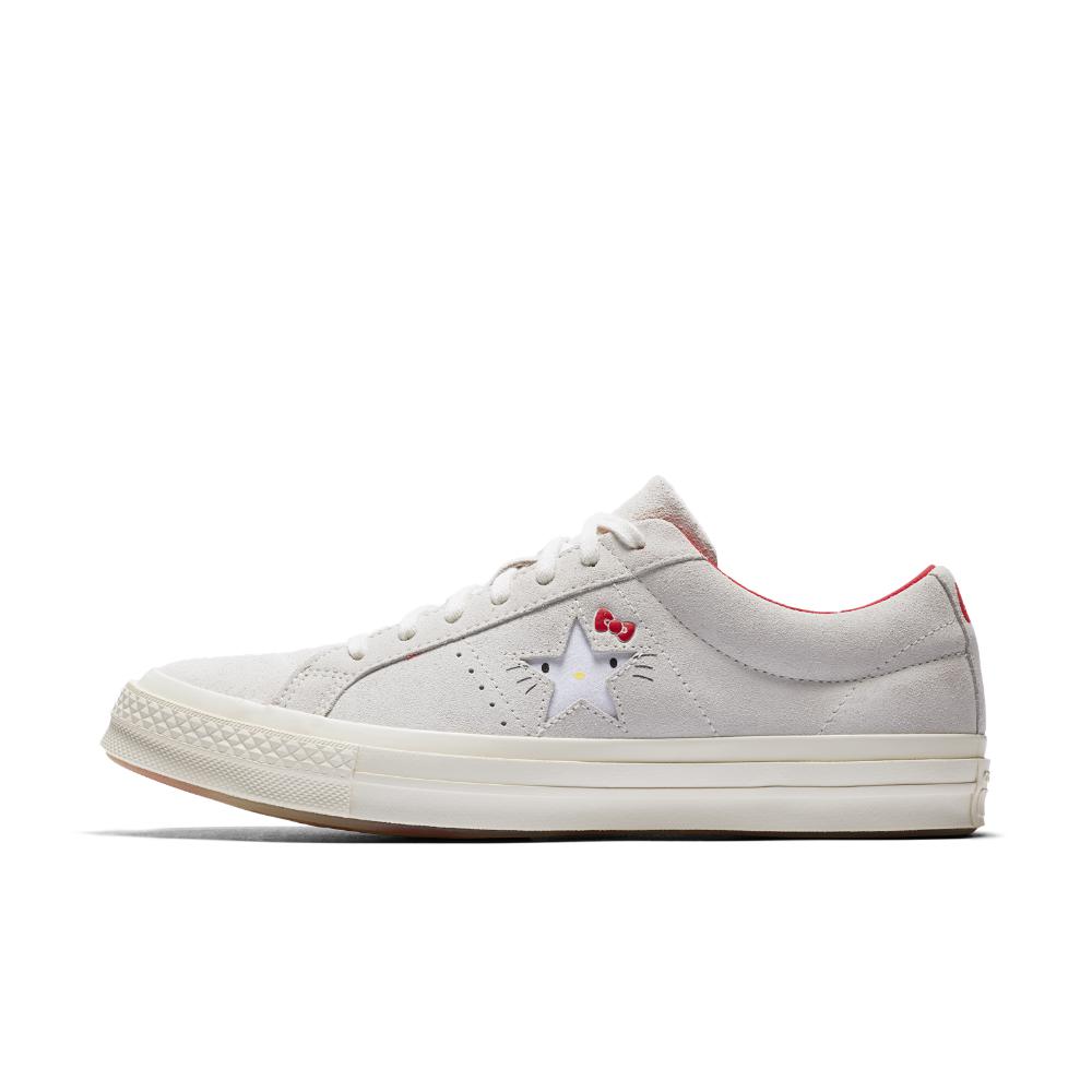 Converse X Hello Kitty One Star Suede Low Top Shoe in White | Lyst